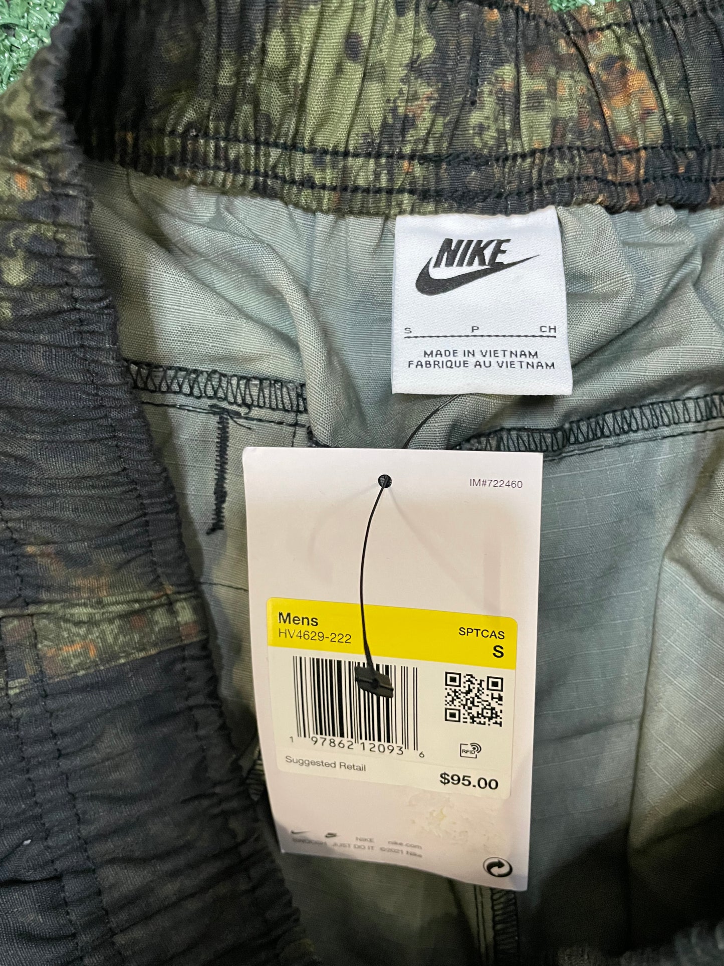 Nike digital camo woven pants