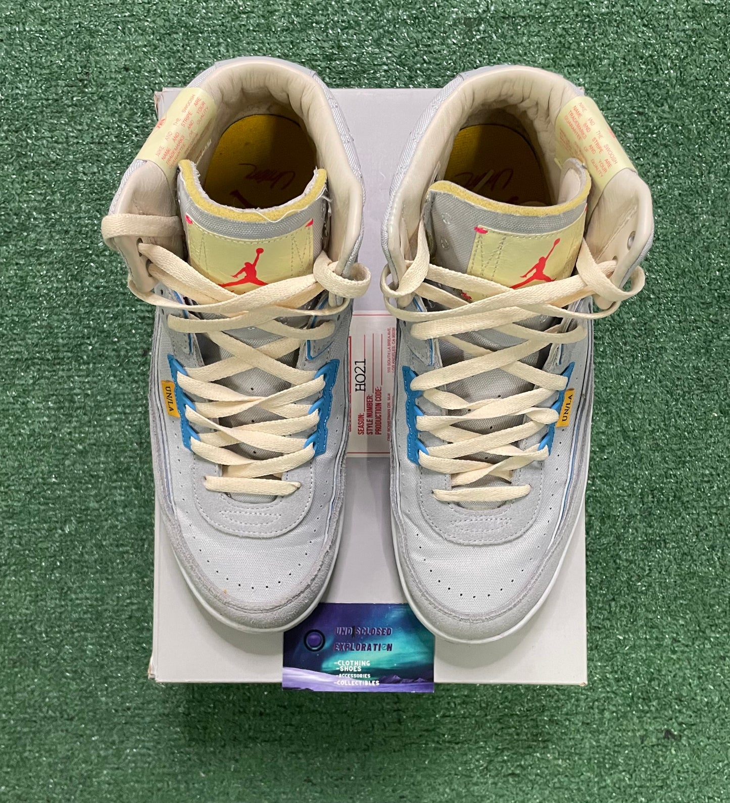 Air Jordan 2 grey union size 10men/11.5women