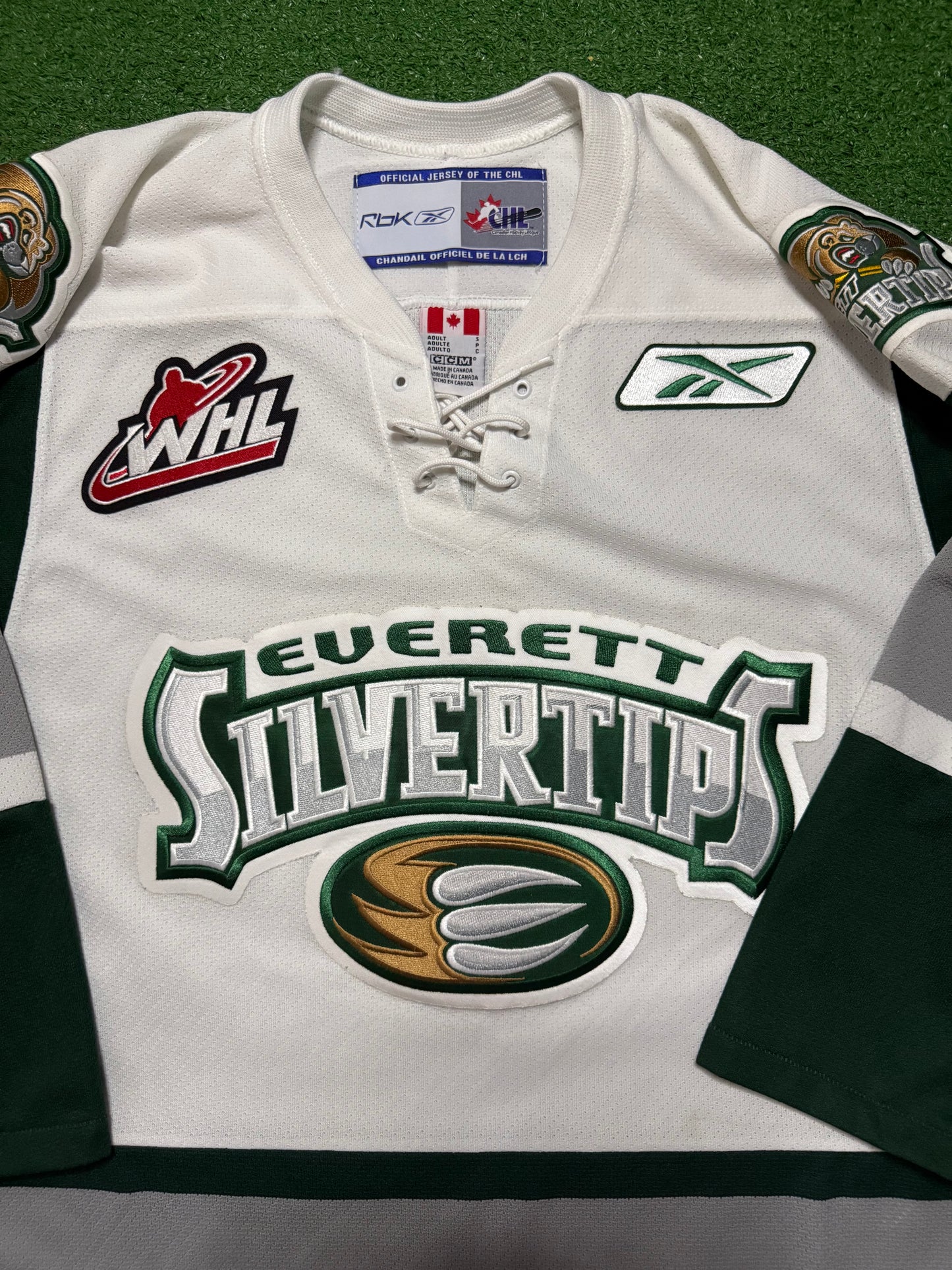 Vintage Everett Silvertips Reebok CCM Jersey