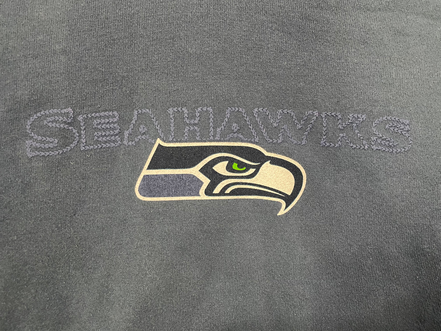Vintage 2000s Seattle Seahawks blue hoodie