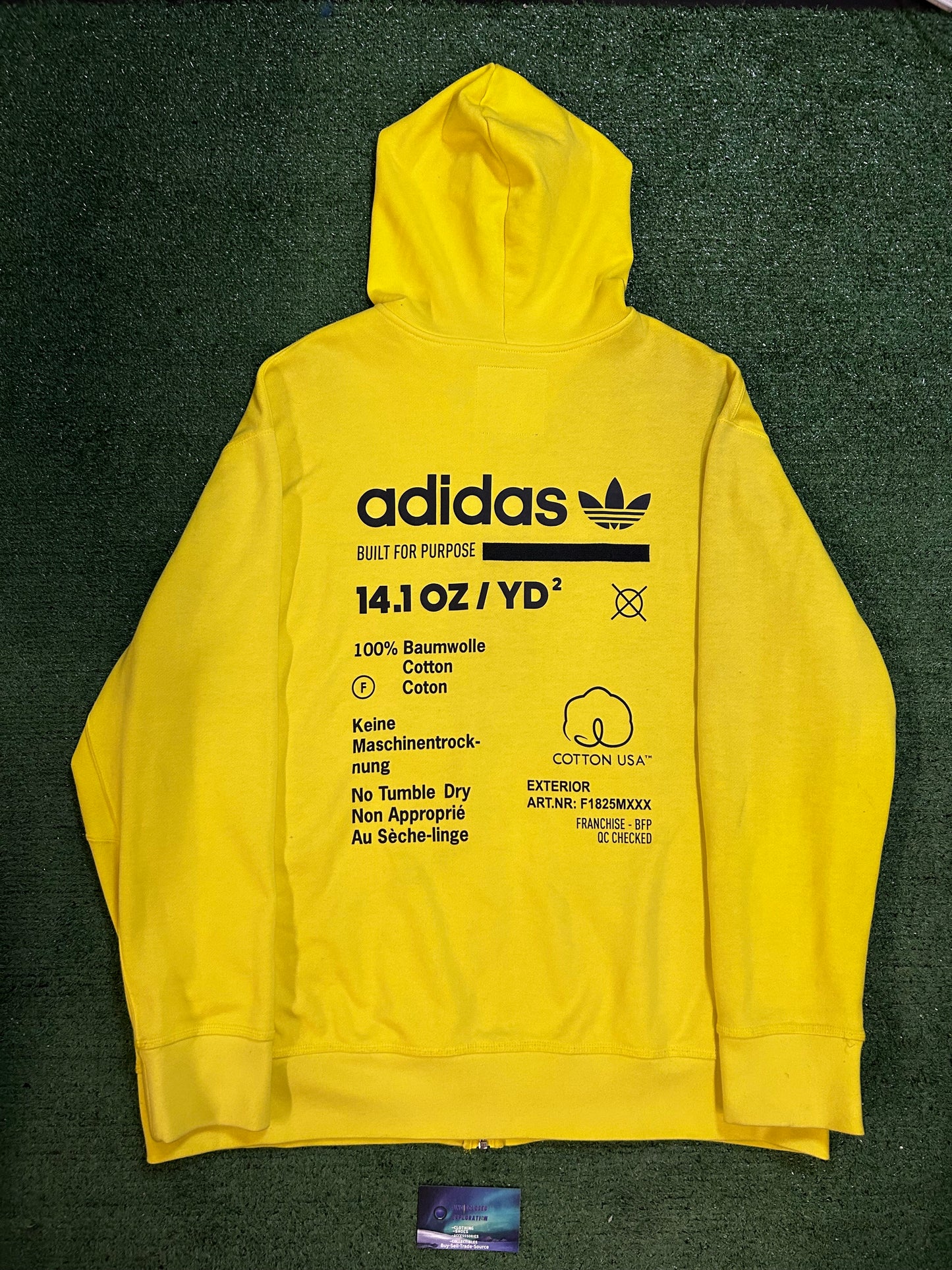 Adidas kaval zip up hoodie