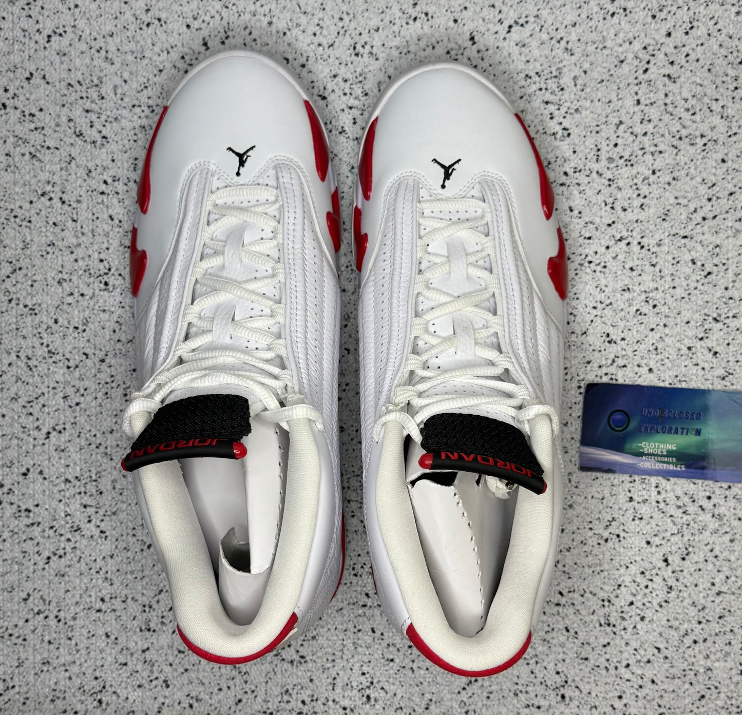 Jordan 14 Rip Hamilton Candy Cane 11.5 Men/13 Women “Preowned”