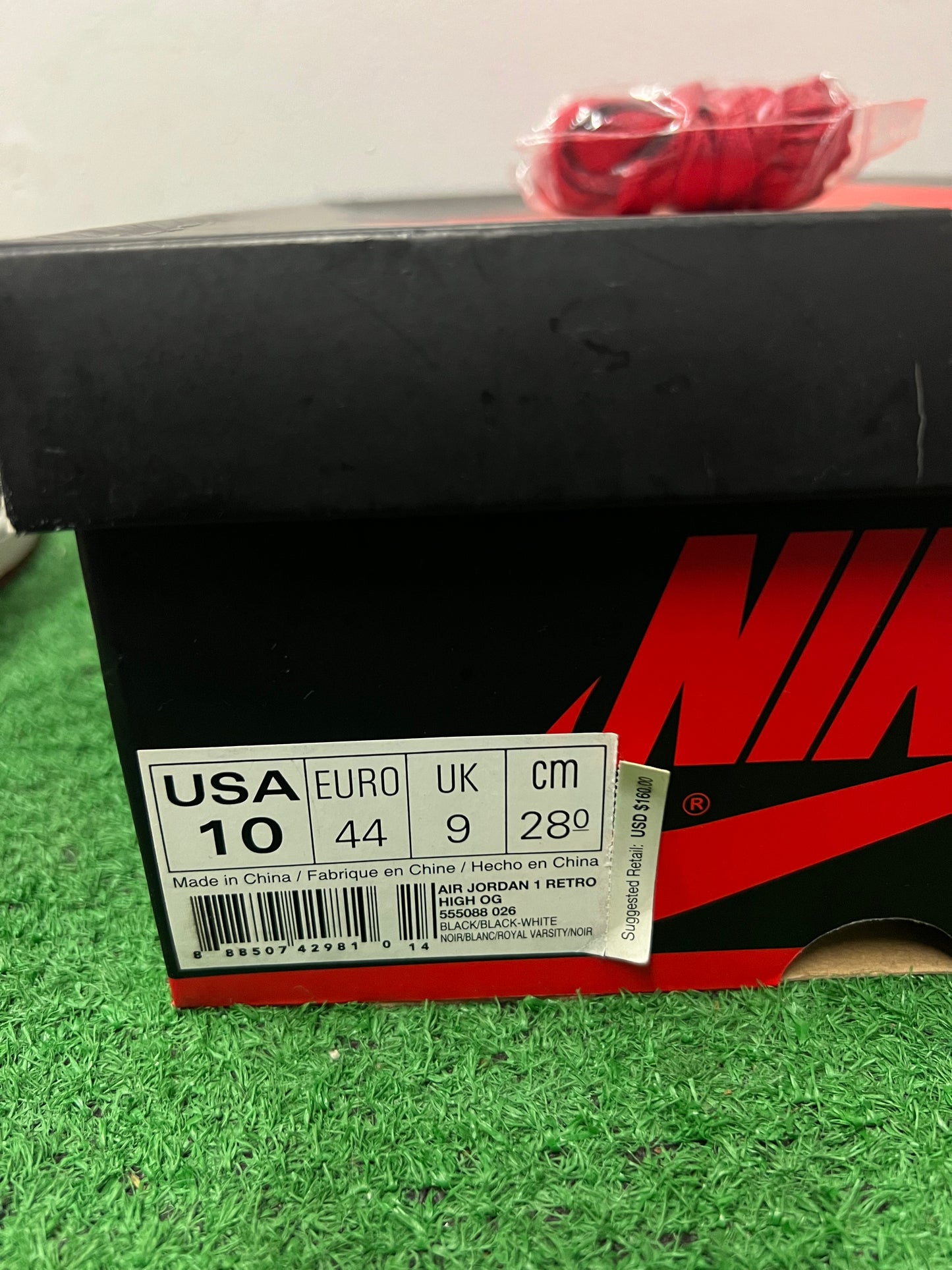 Jordan 1 High top 3 size 10men/11.5women