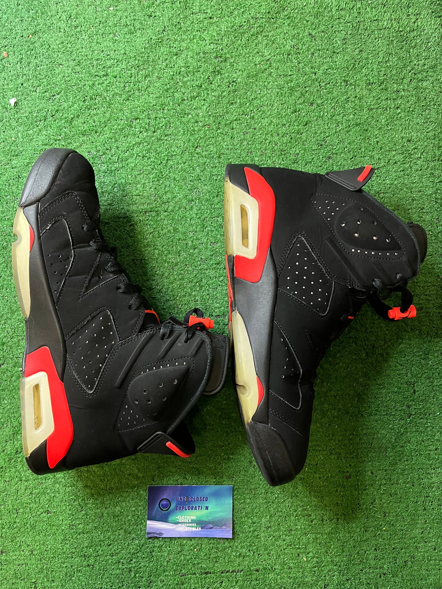 Jordan 6 black infrared 2019 size 10.5men/12women