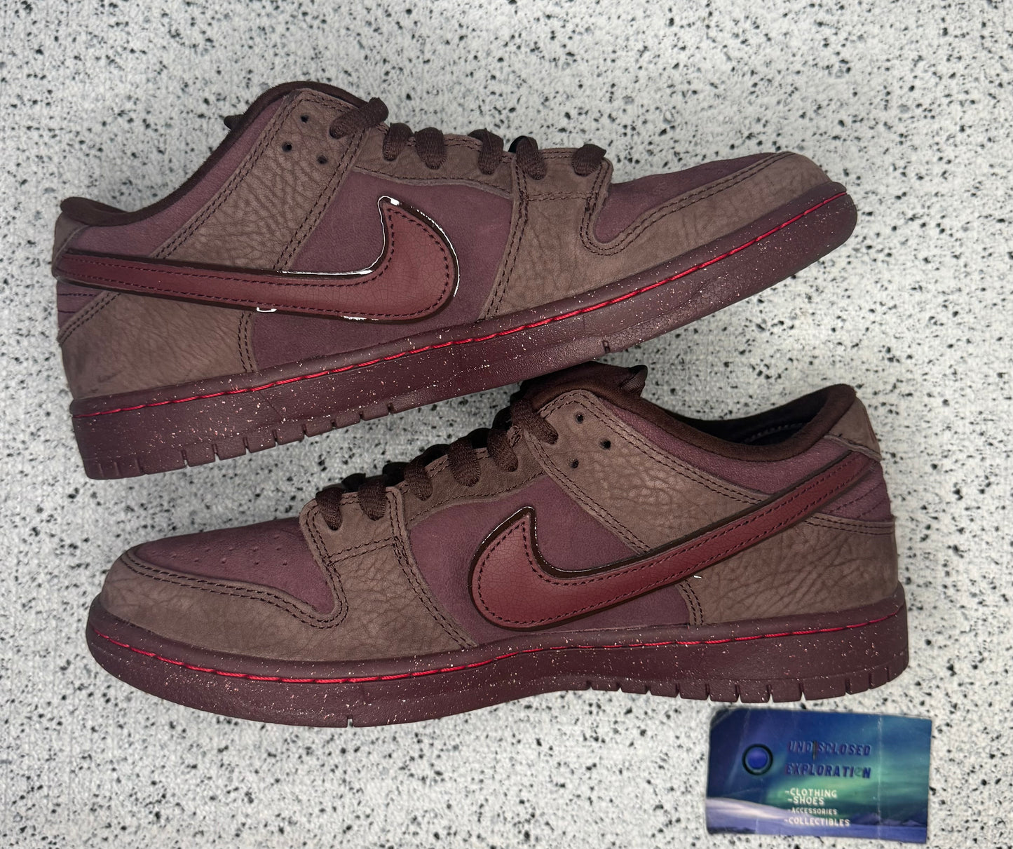 Nike Dunk SB Low Burgundy Crush 9 Men/10.5 Women “Preowned”