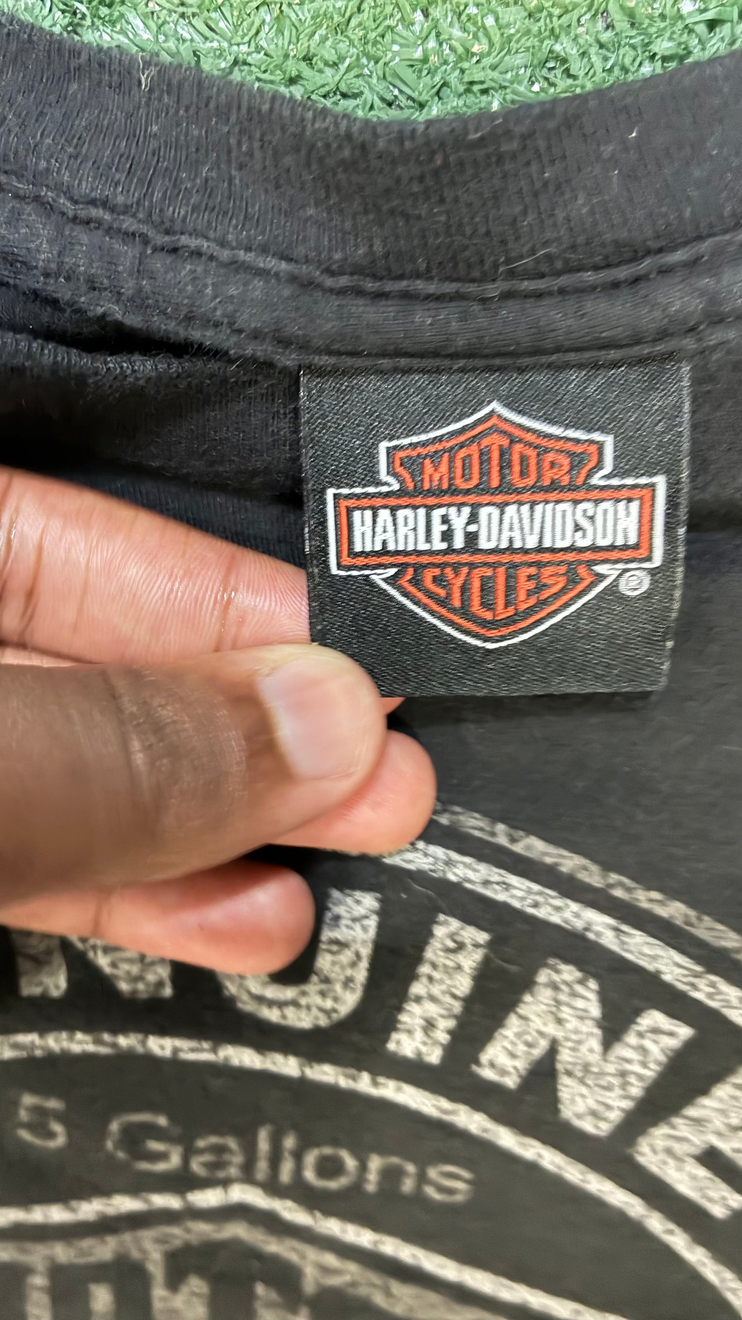 Harley Davidson Las Vegas motor oil tee