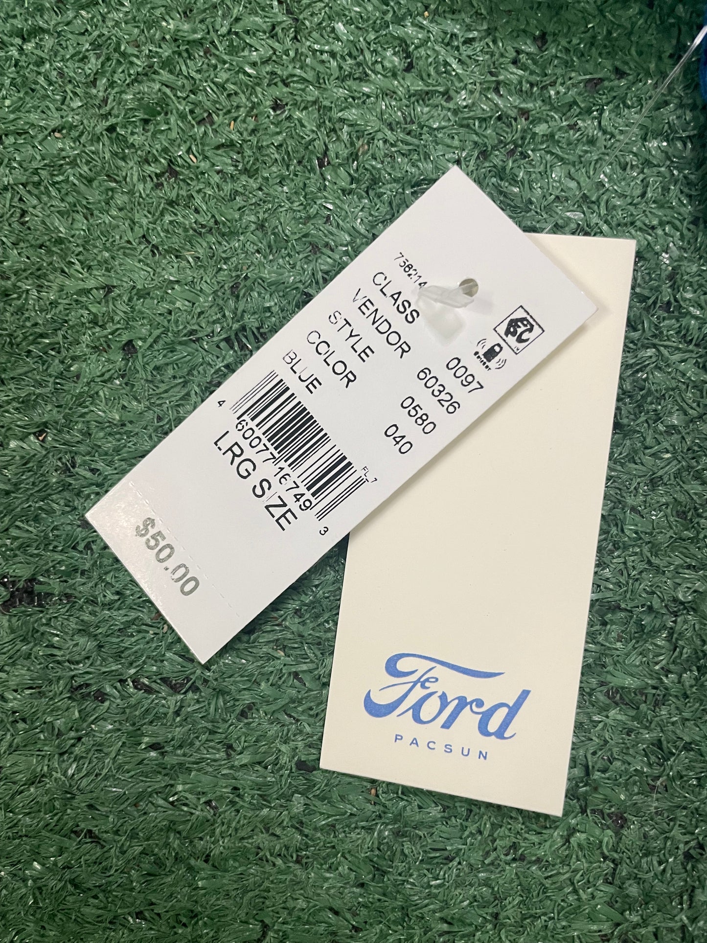 Ford embroidered mesh jersey