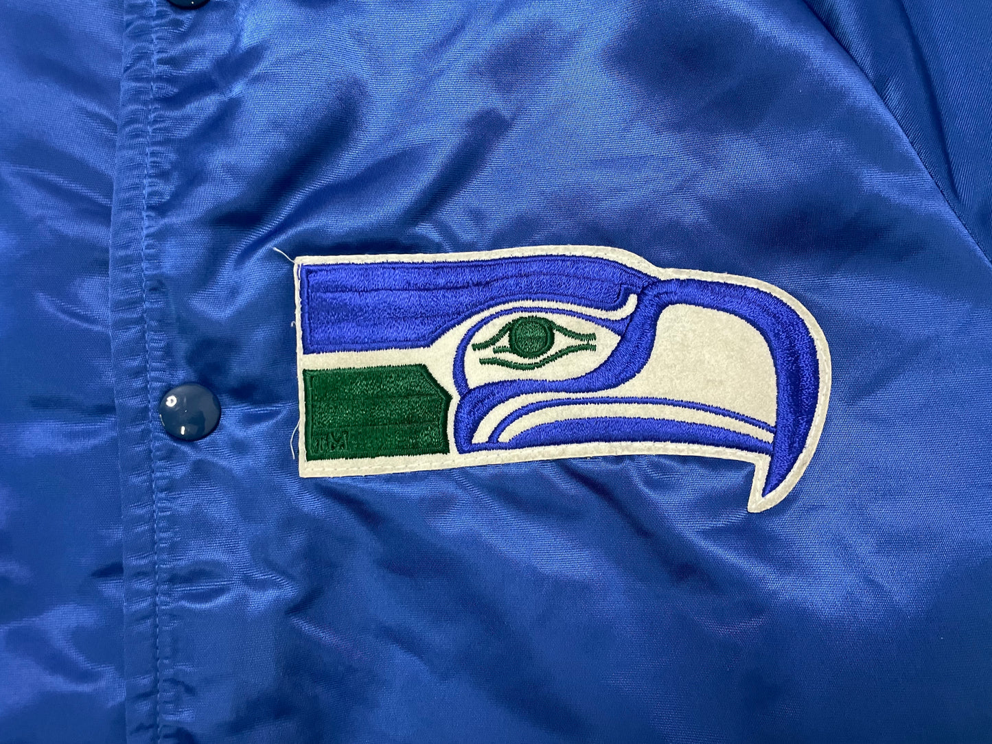 Vintage 1980s Seattle Seahawks chalkline jacket