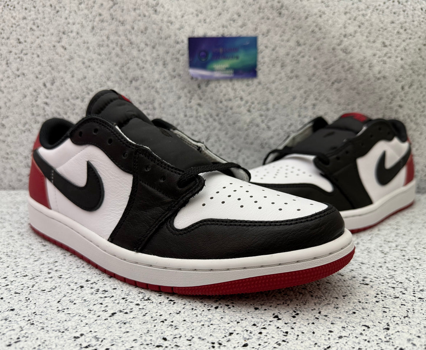 Jordan 1 Low Black Toe