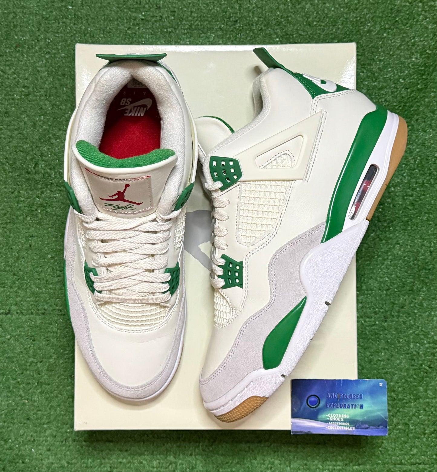 Jordan 4 Pine Green 11 Men/12.5 Women “Preowned”