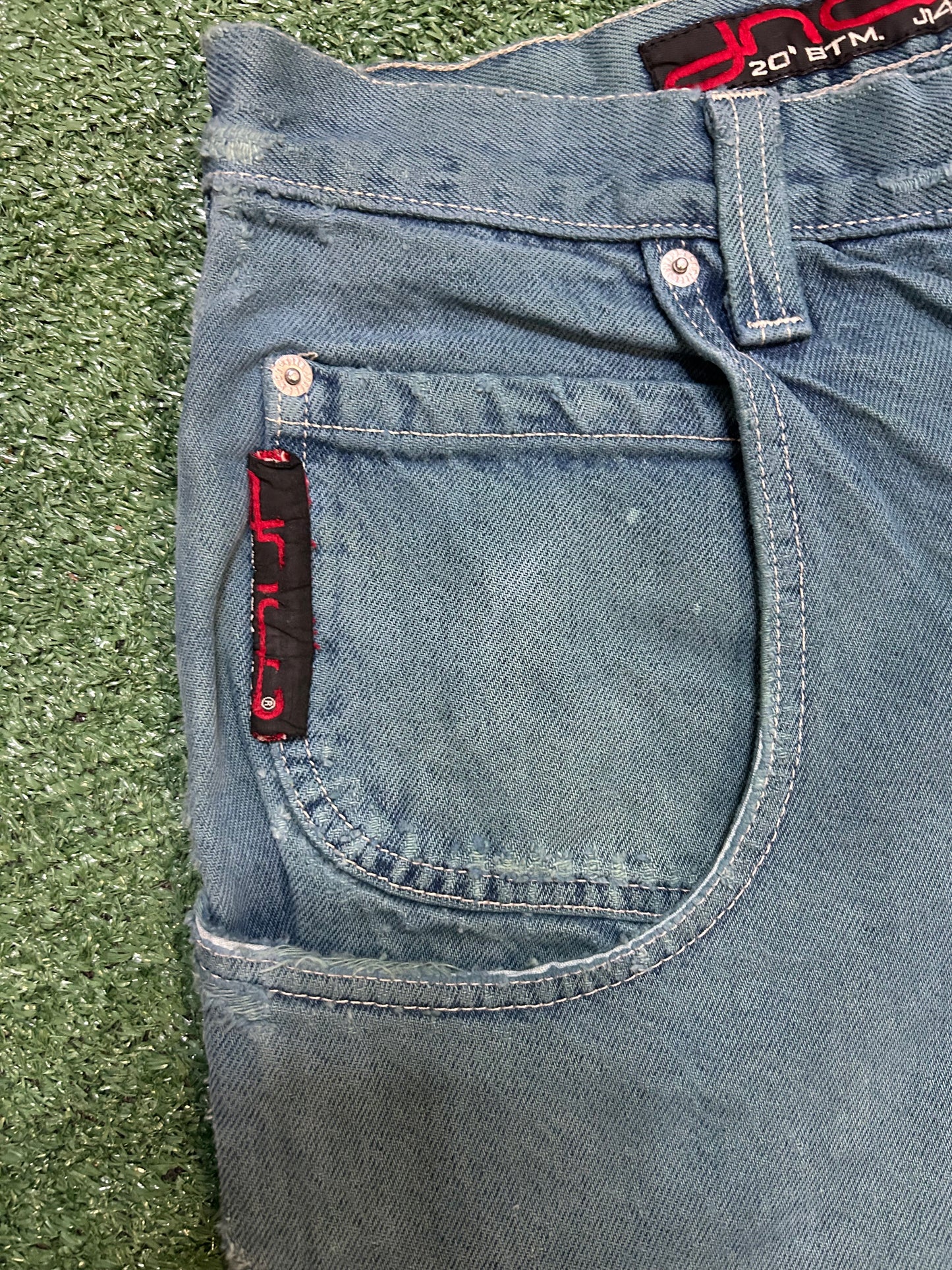 Vintage JNCO spy blue jeans