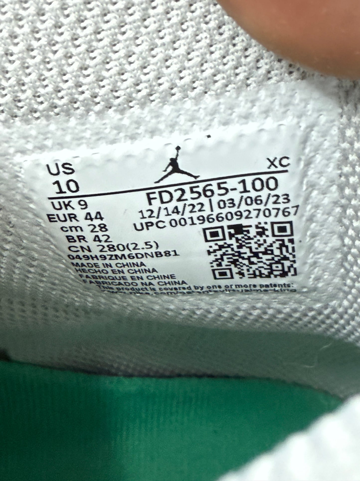 Jordan 1 Union Bephies Beauty Supply 10 Men/11.5 Women “Preowned”