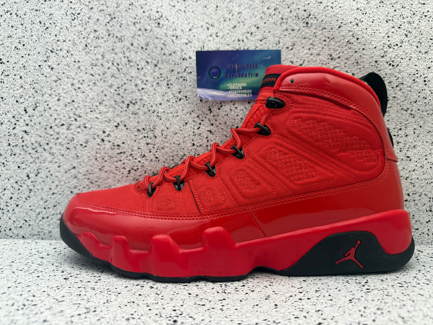 Jordan 9 Chile 11 Men/12.5 Women “Preowned”