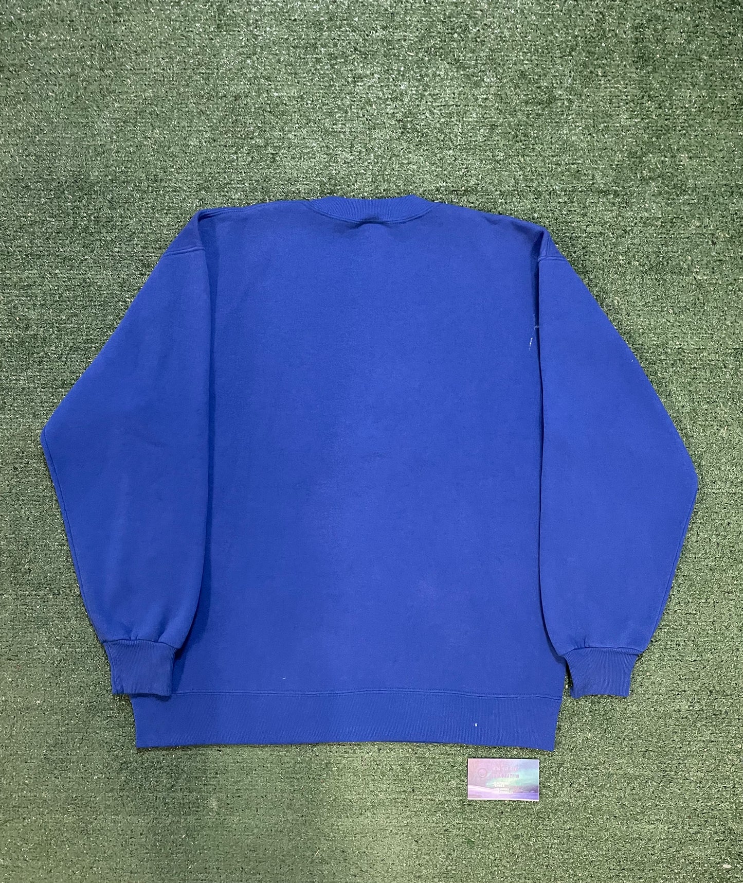 Vintage 1990s Bears embroidered blue nature crewneck