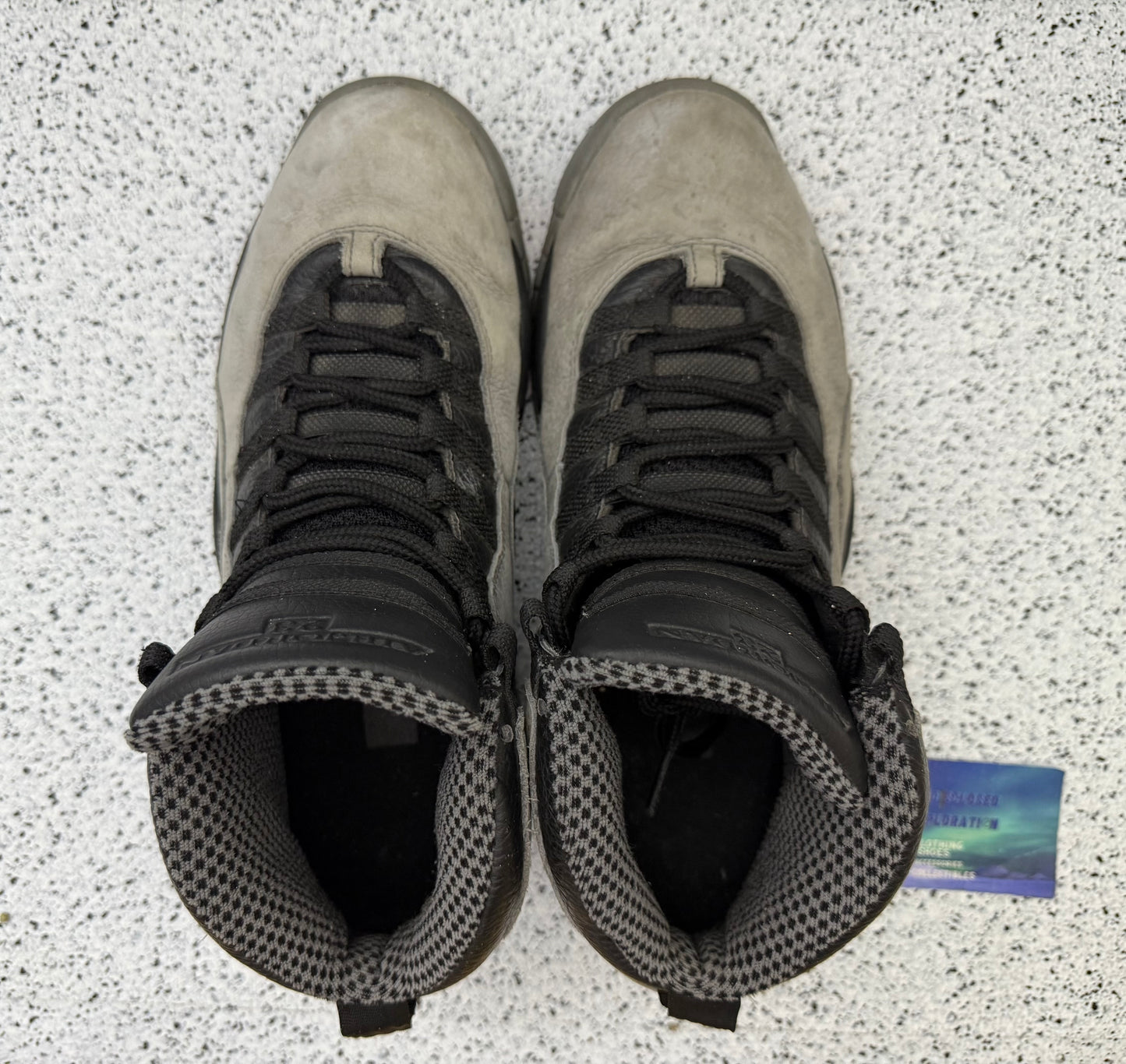 Jordan 10 Cool Grey 11 Men/12.5 Women “Preowned”