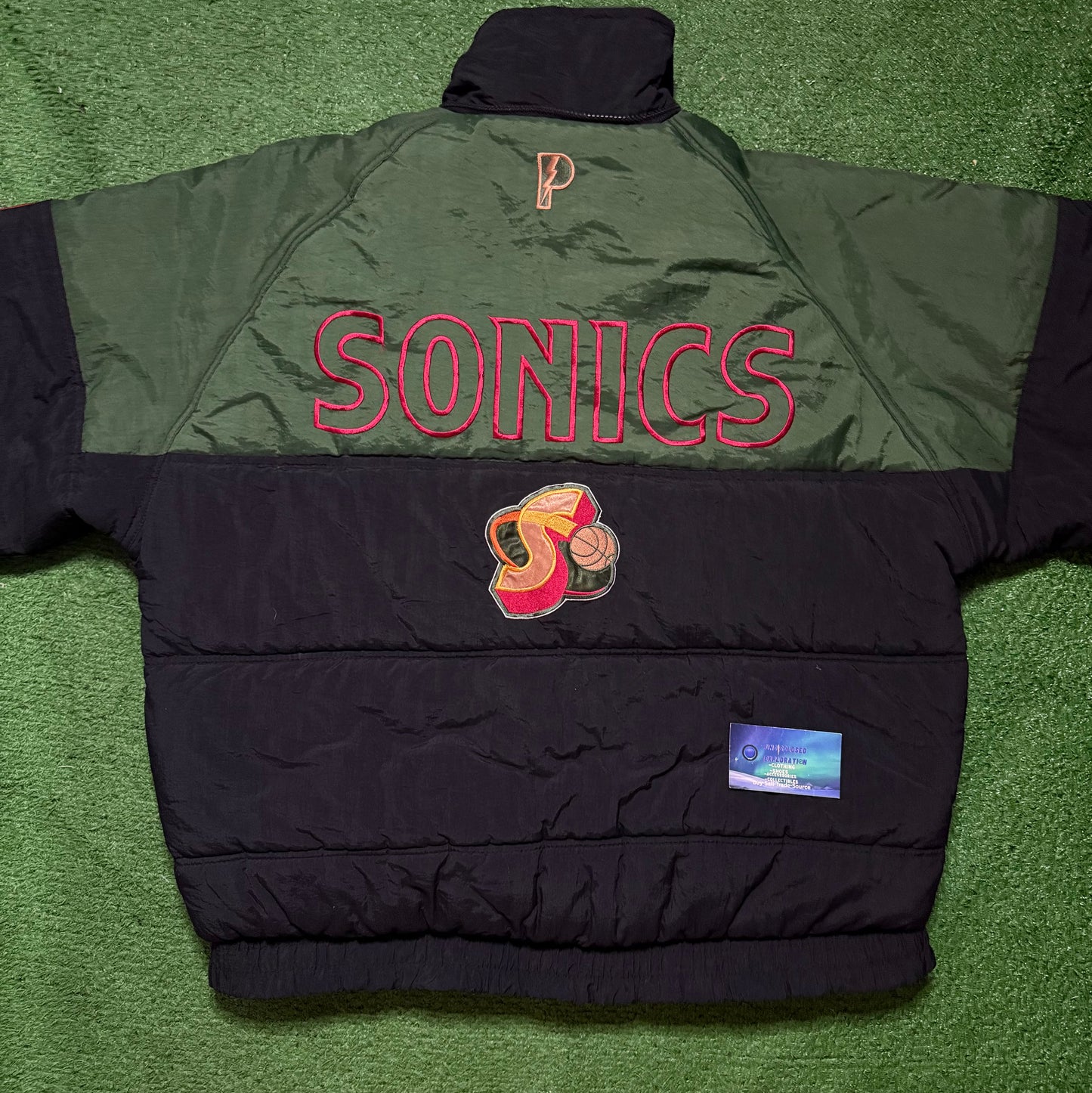 Vintage Seattle SuperSonics Jacket Pro Player