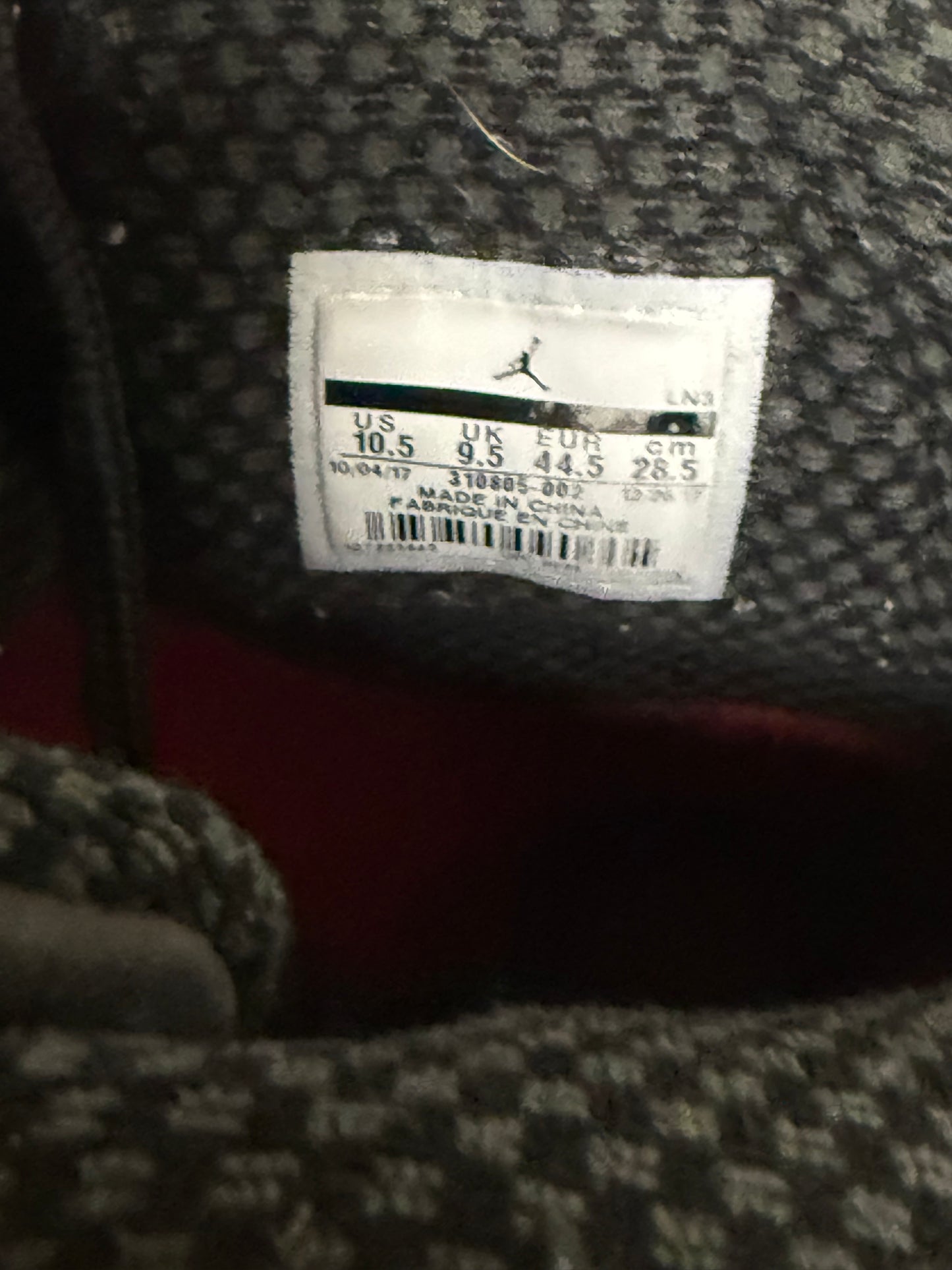 Jordan 10 Shadow 10.5 Men/12 Women “Preowned”