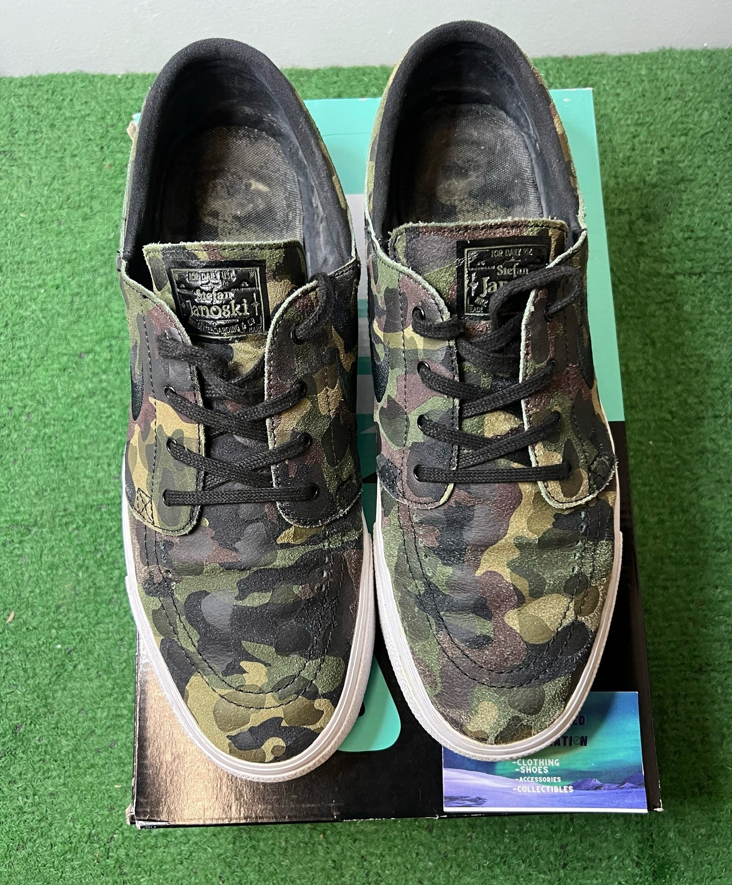 Nike SB zoom stefan janoski woodland camo size 12men/13.5women