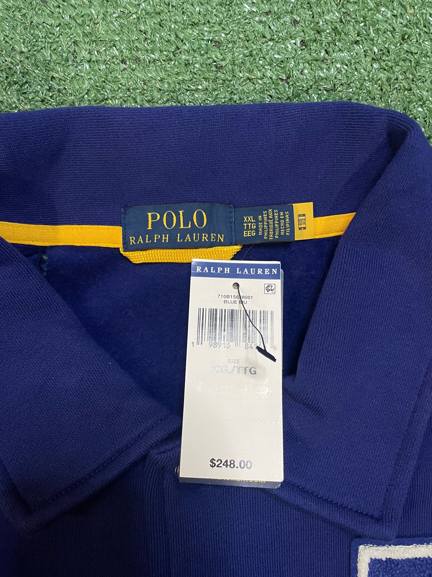 Polo Ralph Lauren tennis letterman jacket