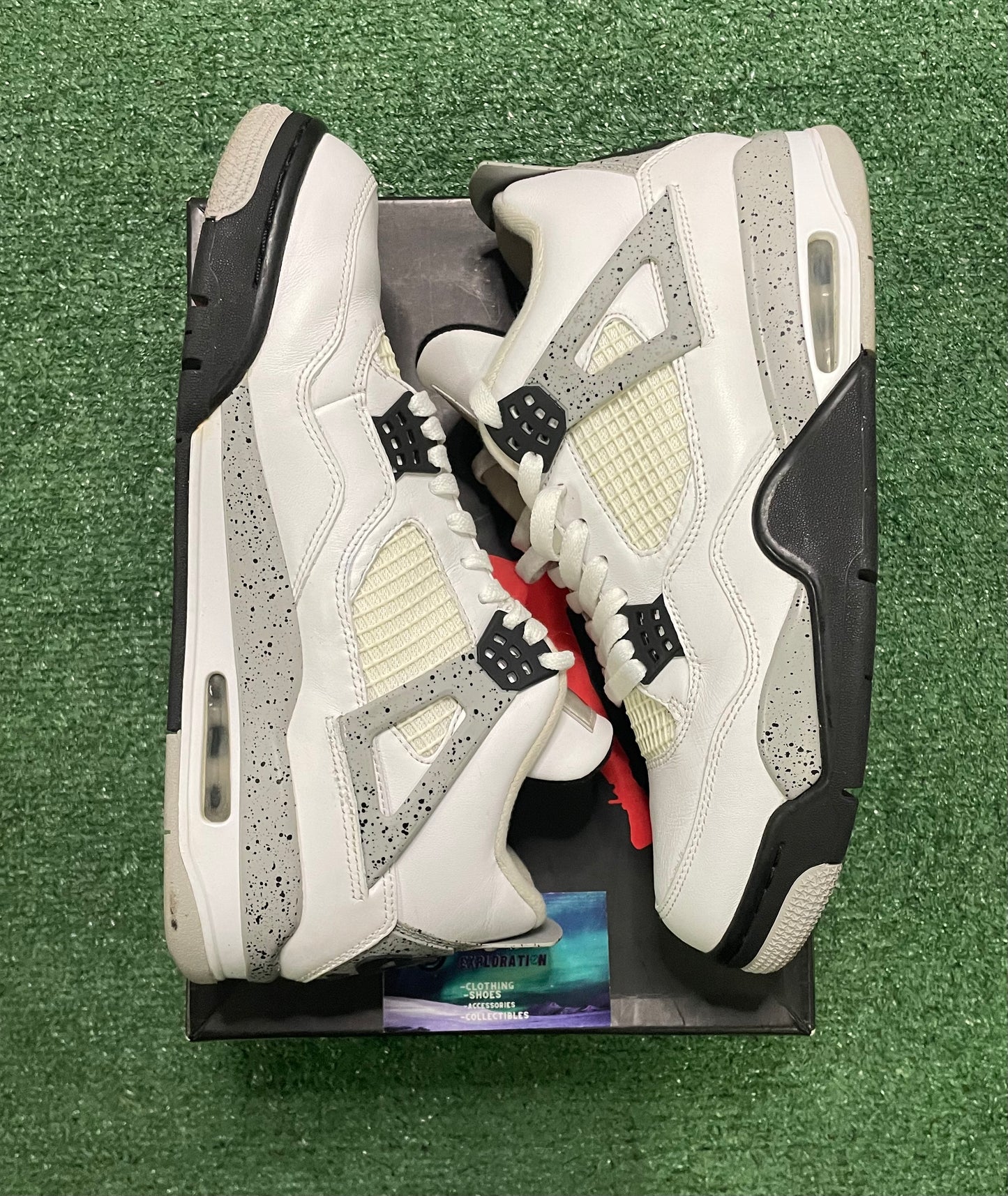 Air Jordan 4 cement 2016 size 10.5men/12women