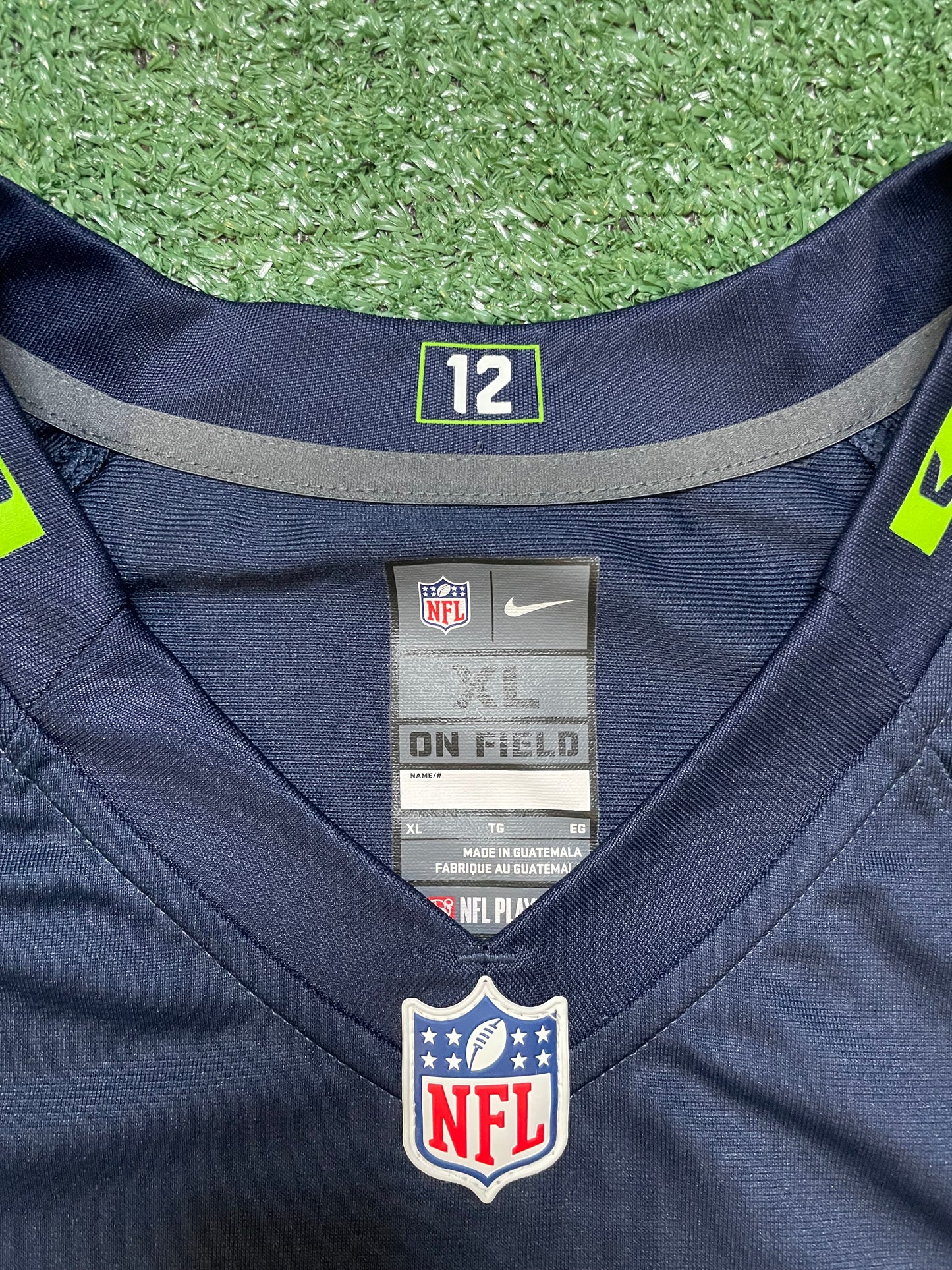 Seattle Seahawks 12 FAN football jersey