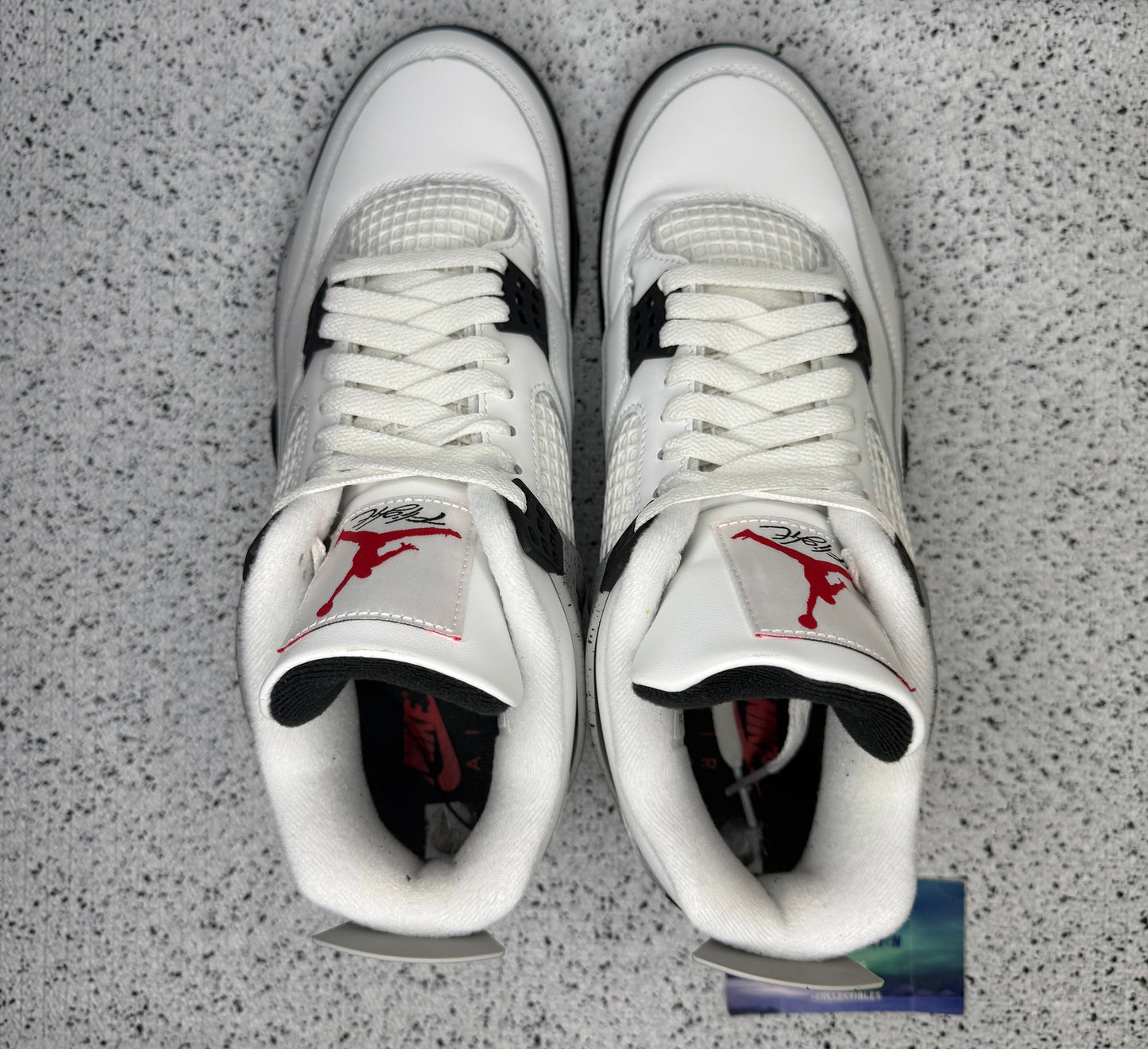 Jordan 4 White Cement 10 Men/11.5 Women “Preowned”
