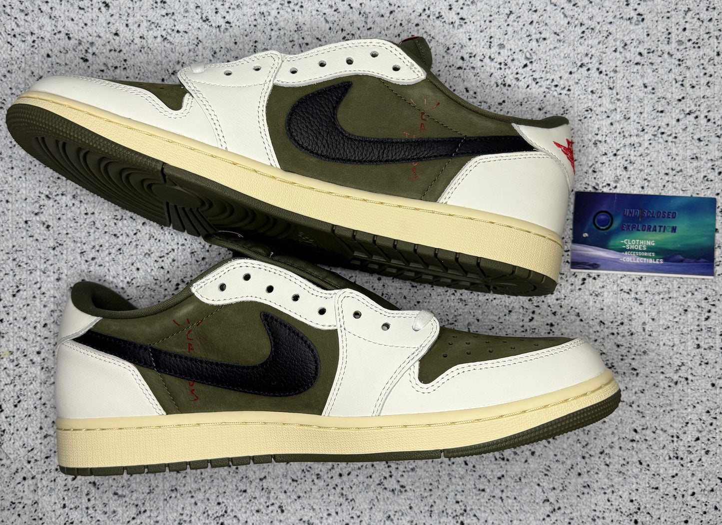 Jordan 1 Low Travis Scott Medium Olive