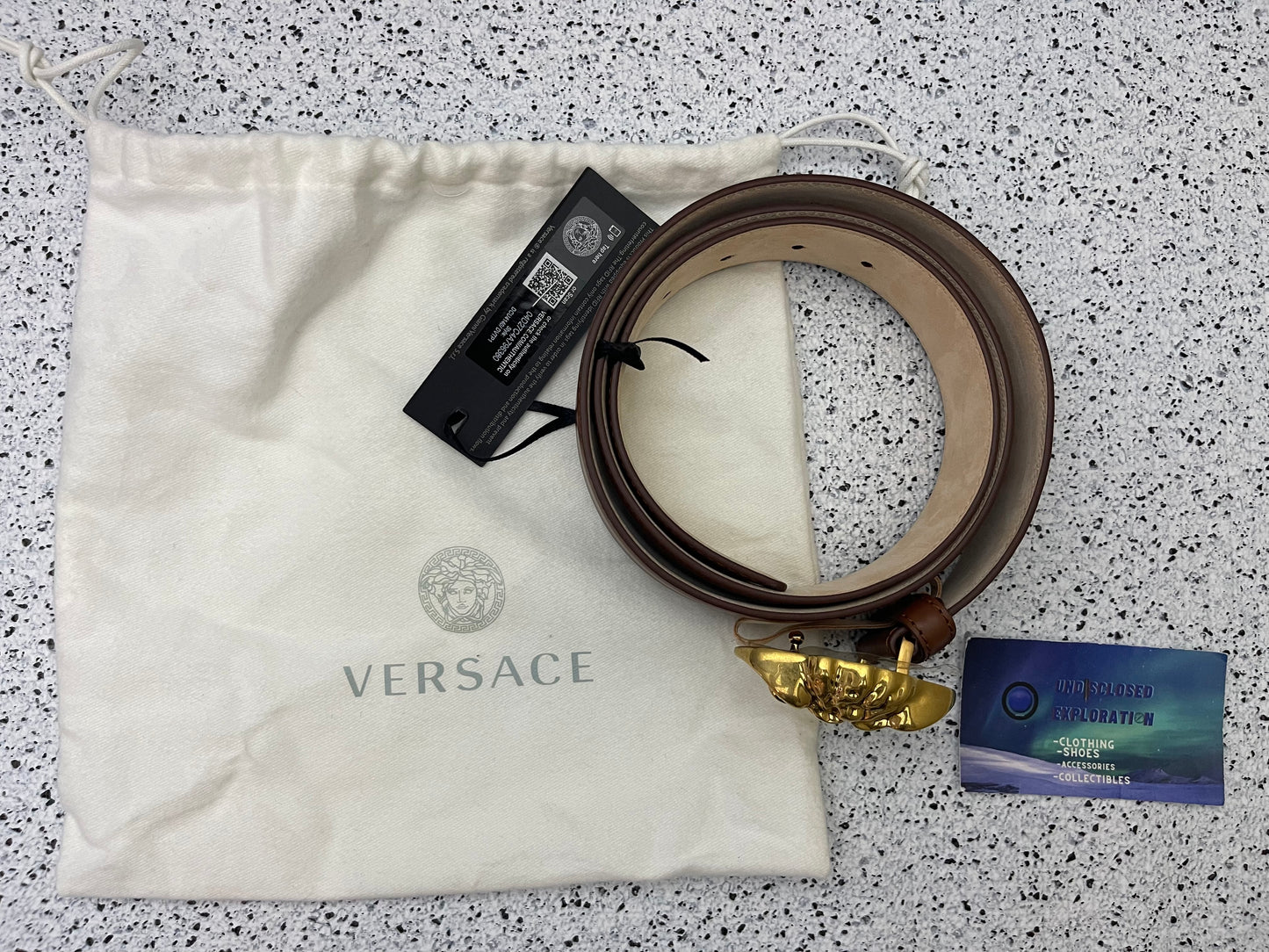 Versace Brown Belt