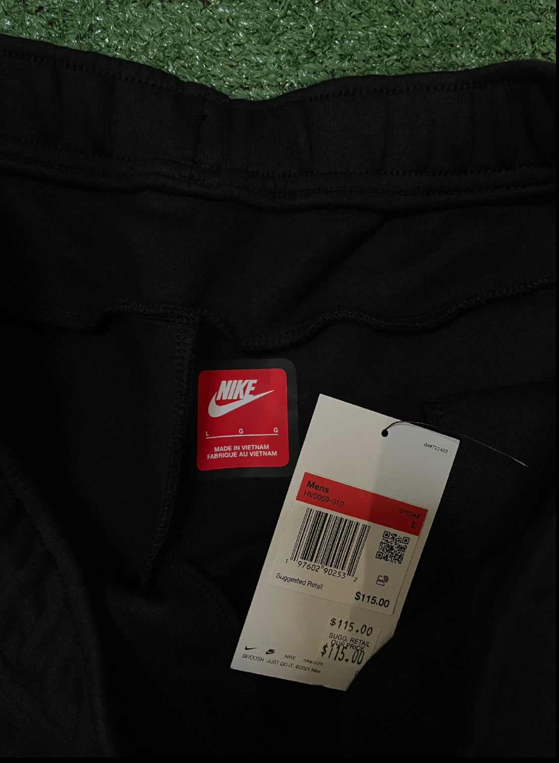 Nike tech fleece black sweatsuit