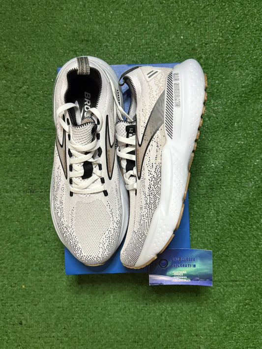 Brooks Glycerin Stealthfit GTS 21 White Grey Black