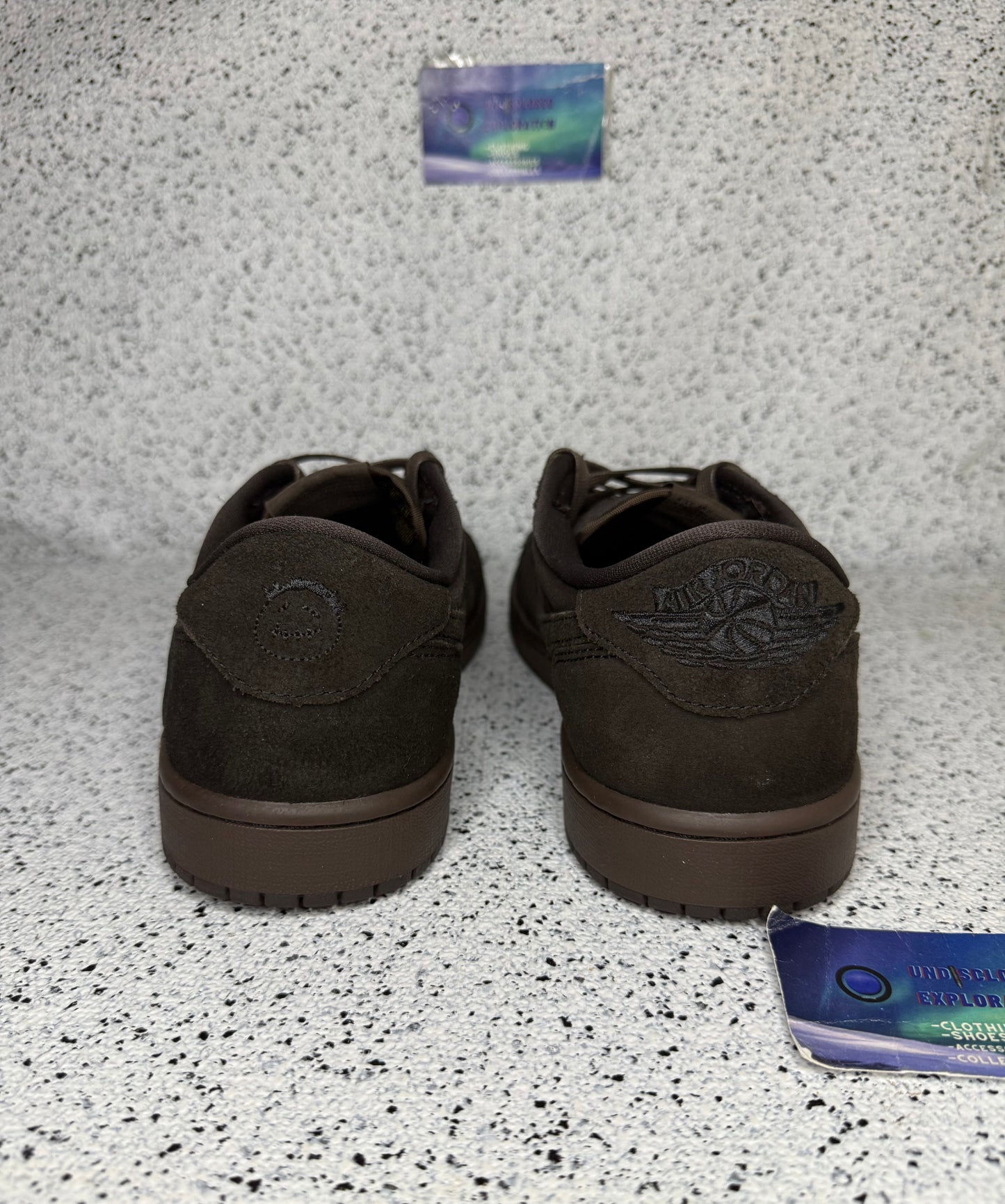 Jordan 1 Low Travis Scott Velvet 10 Men/11.5 Women “Preowned”