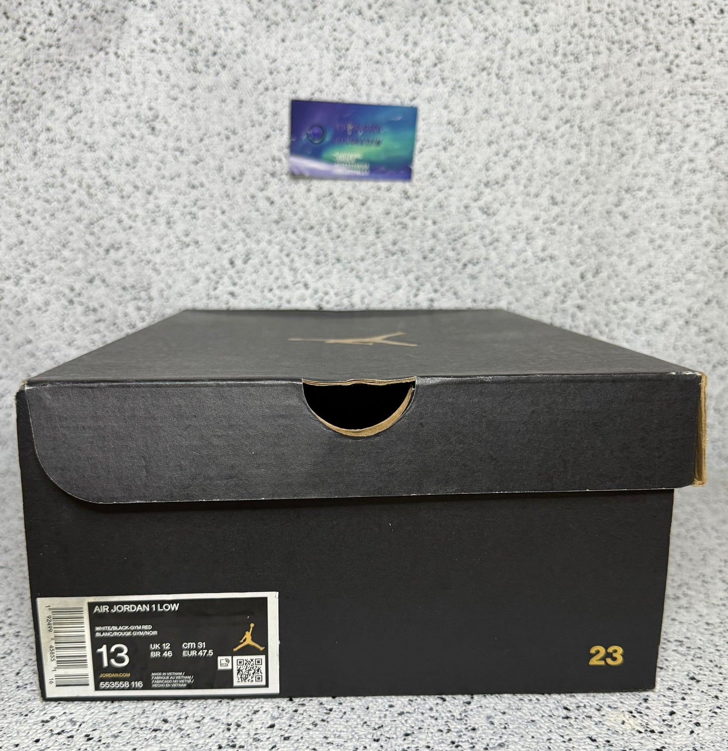 Jordan 1 Low Black Toe