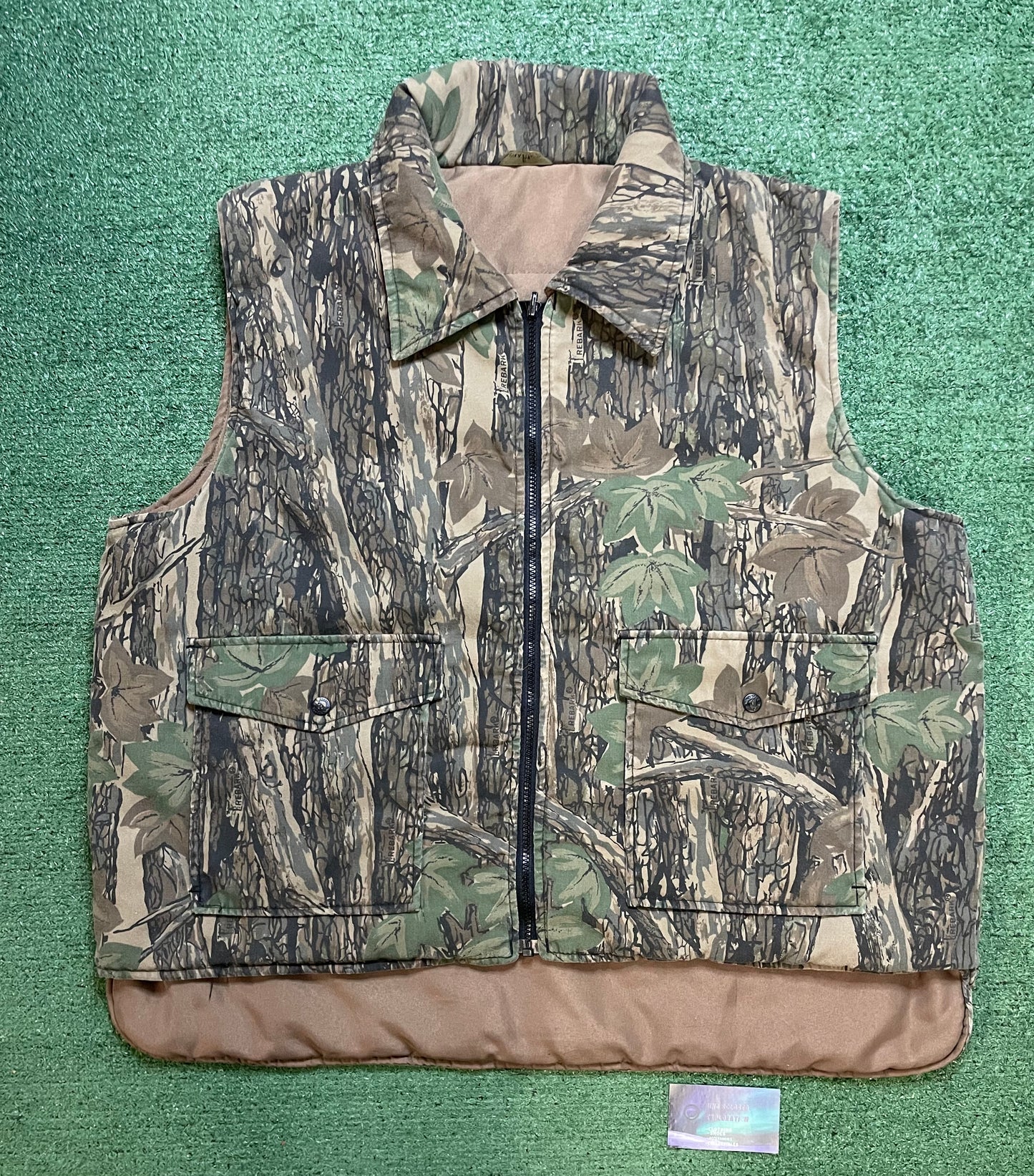 Vintage 1990s realtree camo vest