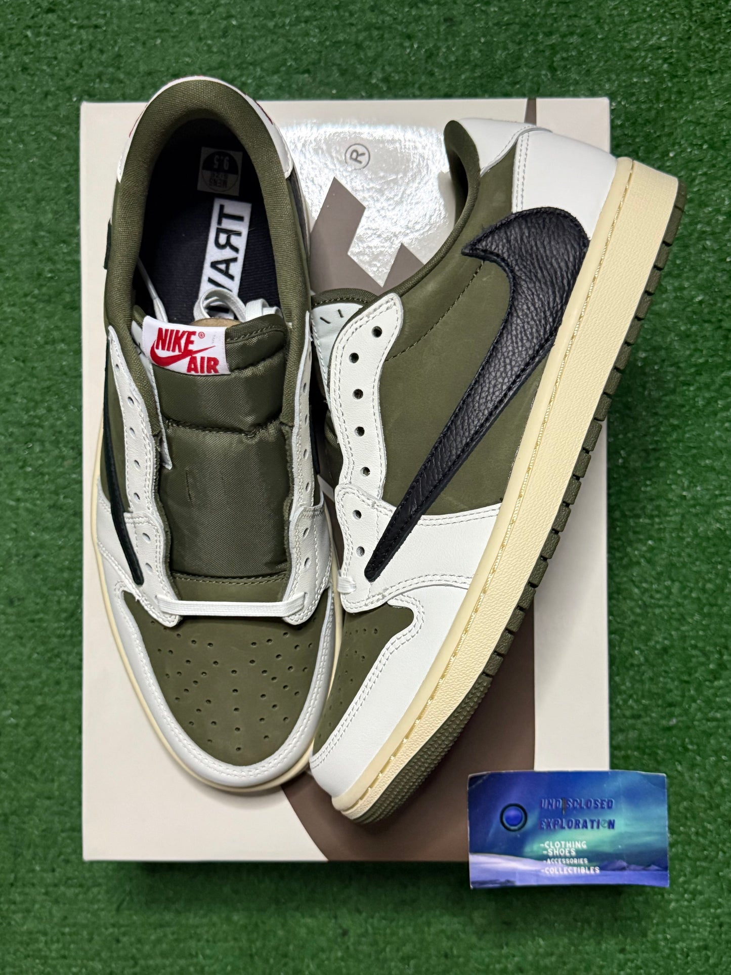 Jordan 1 Low Travis Scott Medium Olive