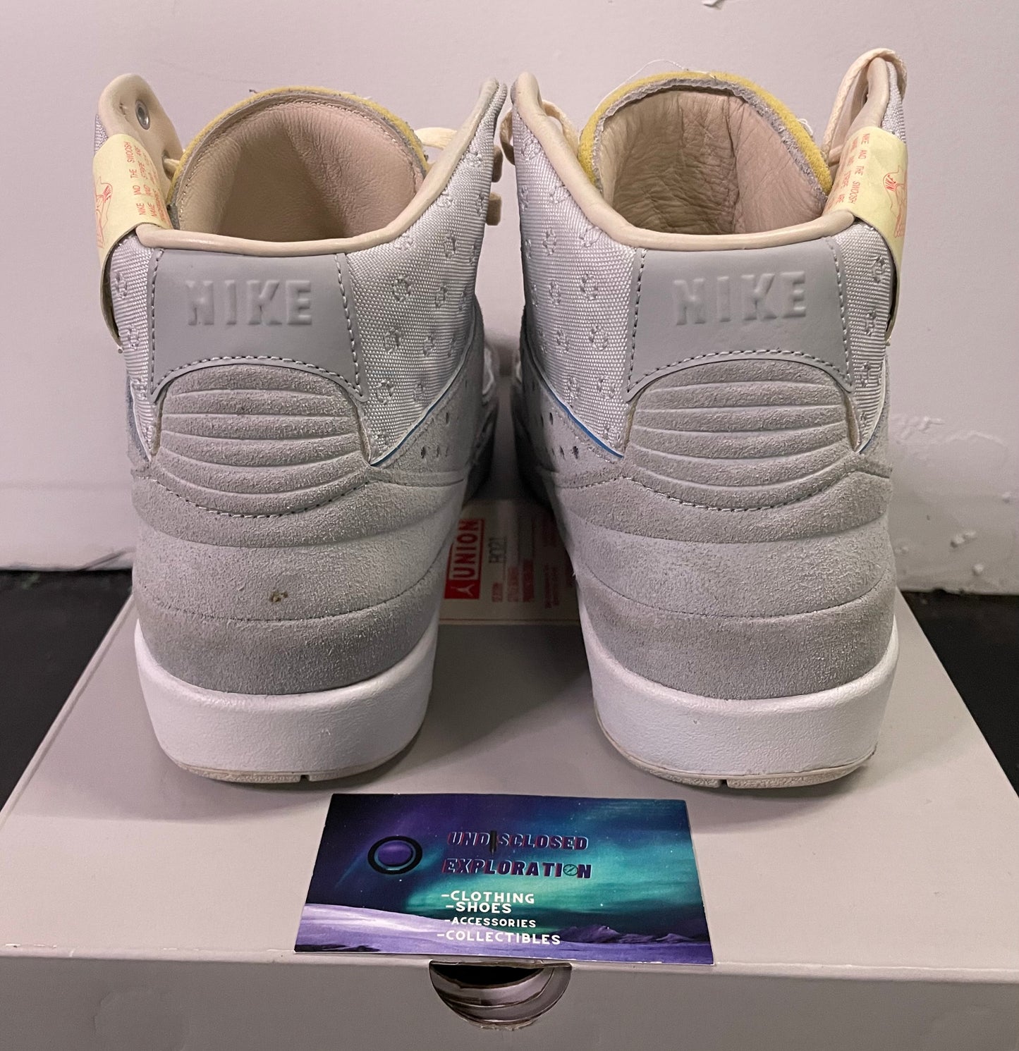 Air Jordan 2 grey union size 10men/11.5women