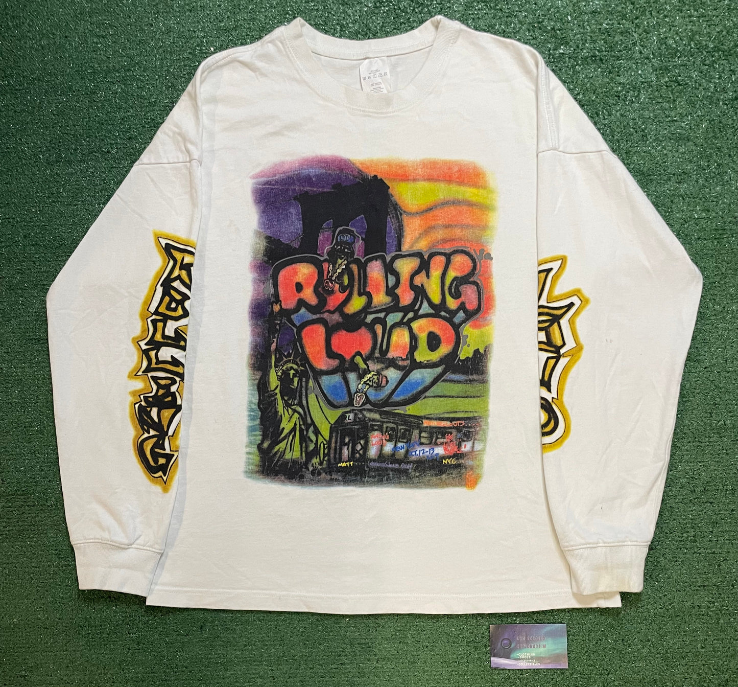 Rolling Loud 2019 NYC Airbrush longsleeve tee