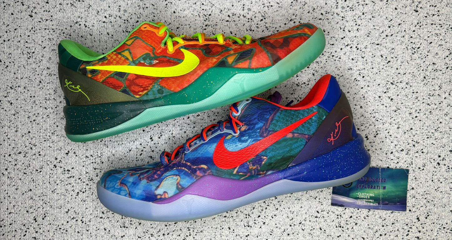 Nike Kobe 8 What The 10 Men/11.5 Women “Preowned”