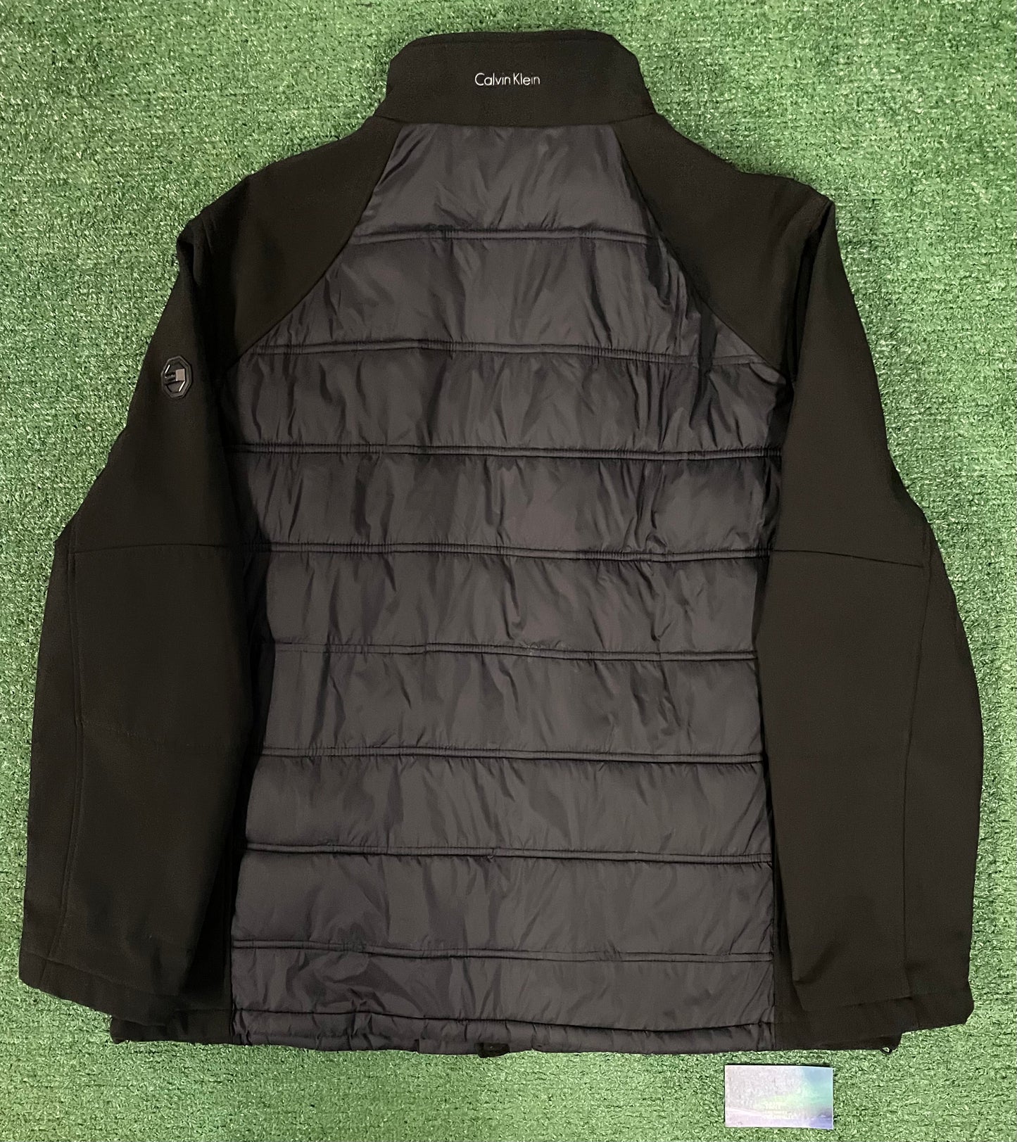 Calvin Klein Black quilted jacket