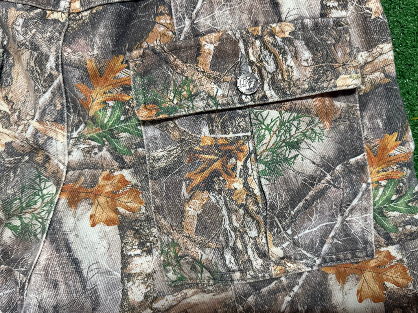 The GV Gallery Raspberry Hills Camo Cargo Pants