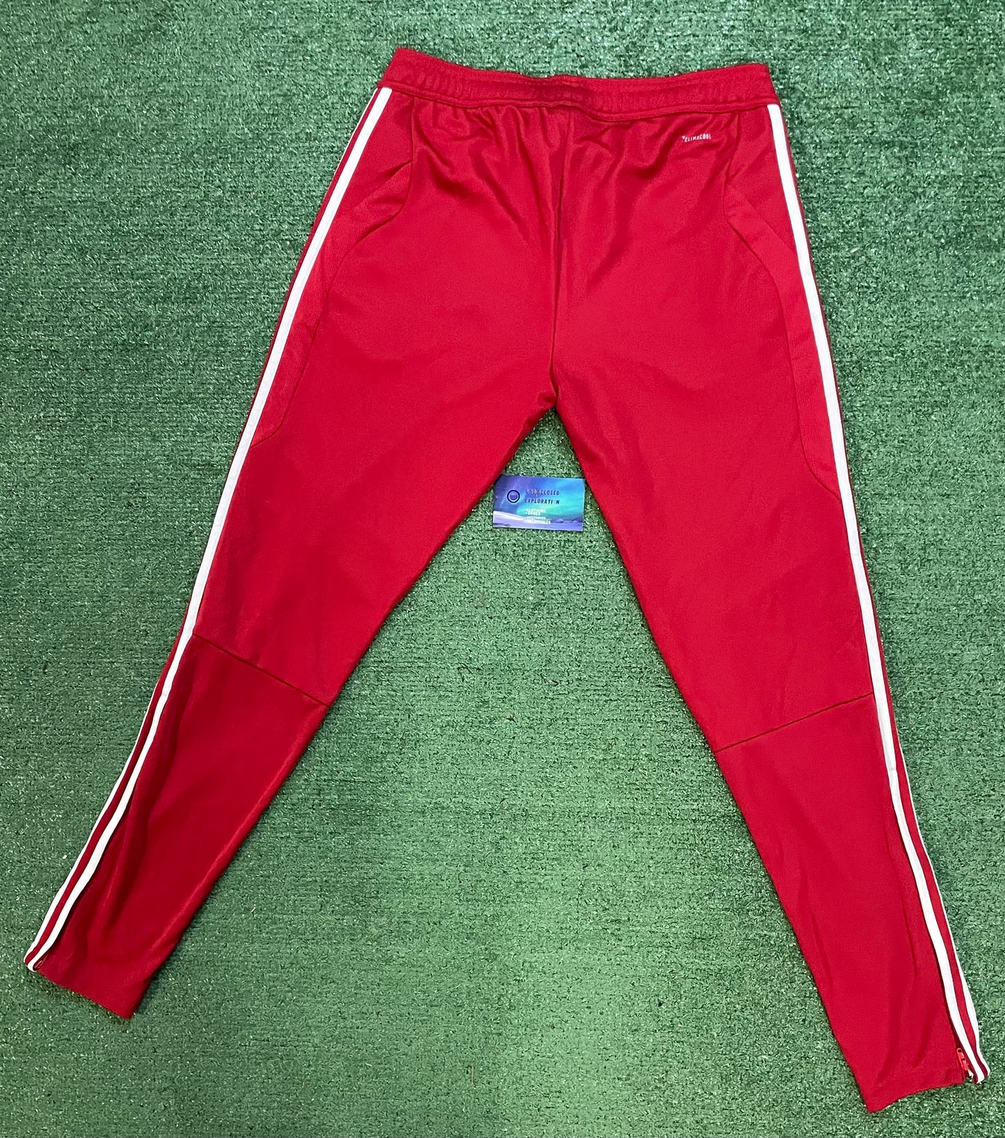 Adidas Red track pants