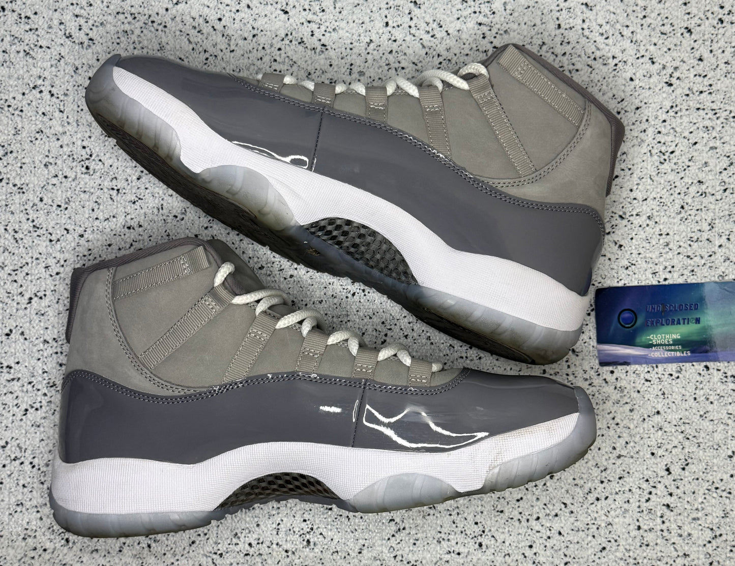 Jordan 11 Cool Grey 11.5 Men/13 Women “Preowned”