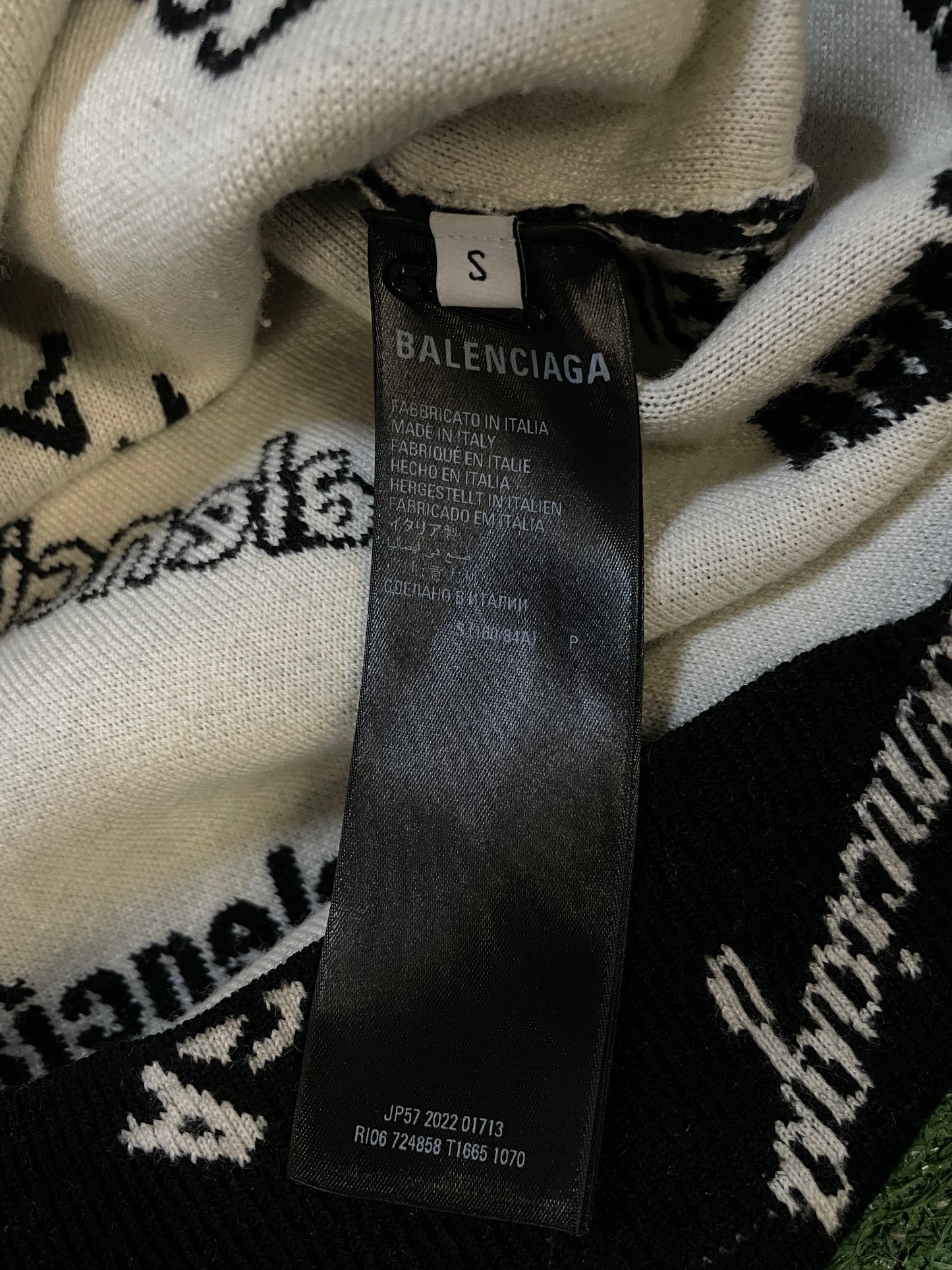 Balenciaga logomania crewneck