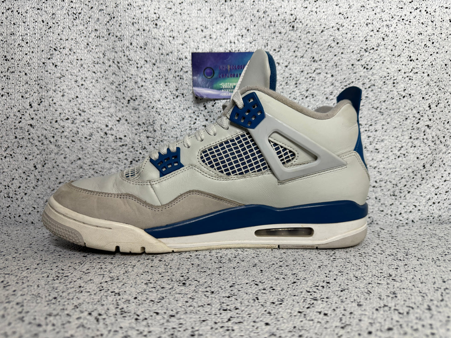 Jordan 4 Military Blue 12 Men/13.5 Women “Preowned”