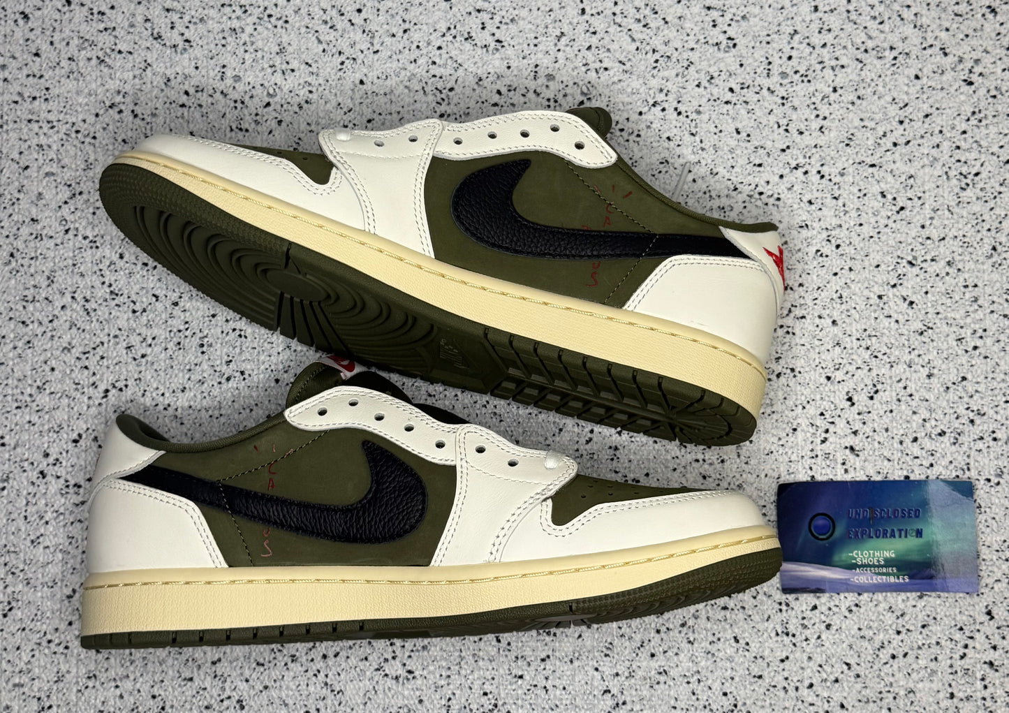 Jordan 1 Low Travis Scott Medium Olive