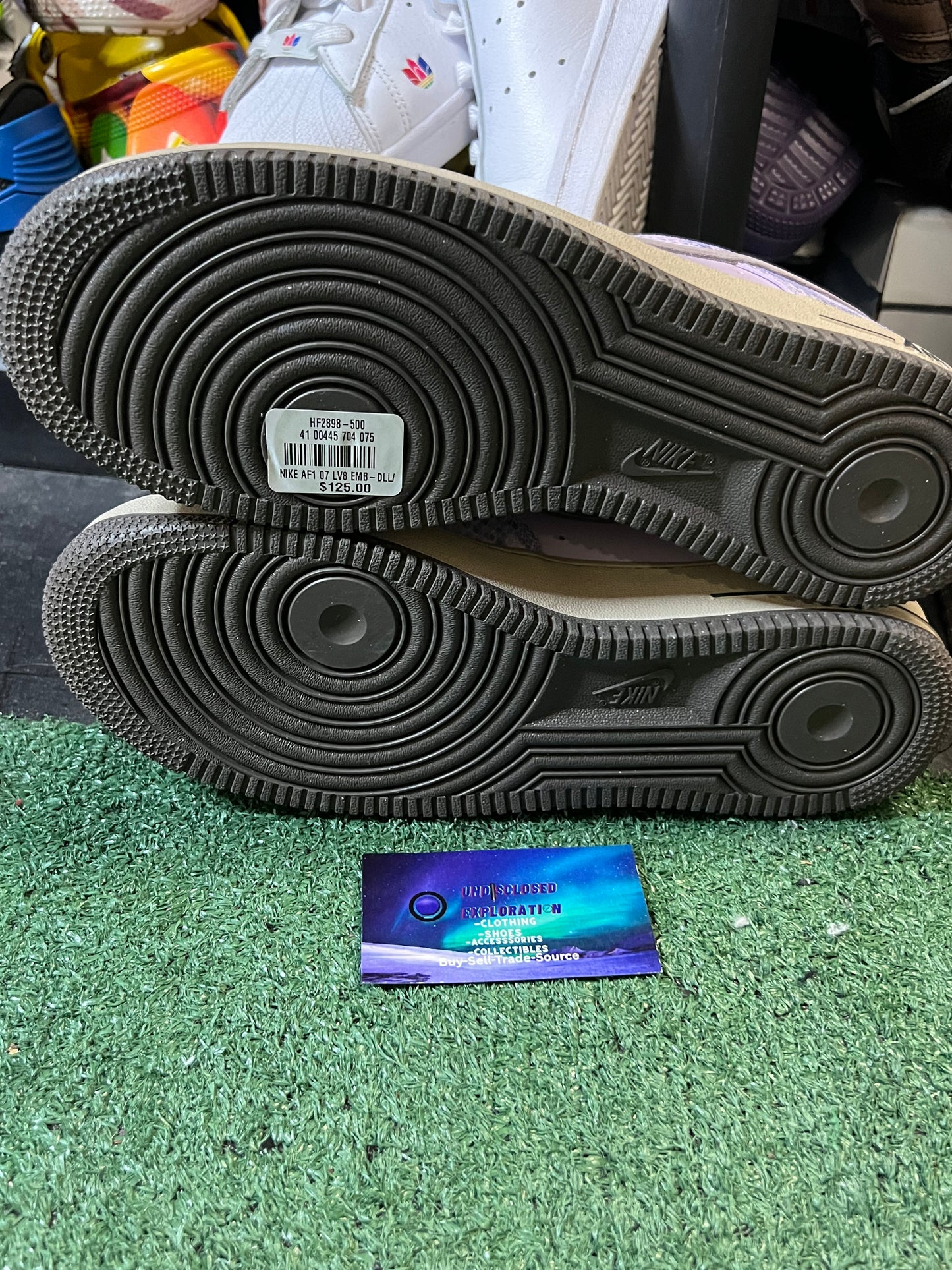Nike Air Force 1 low purple snakeskin