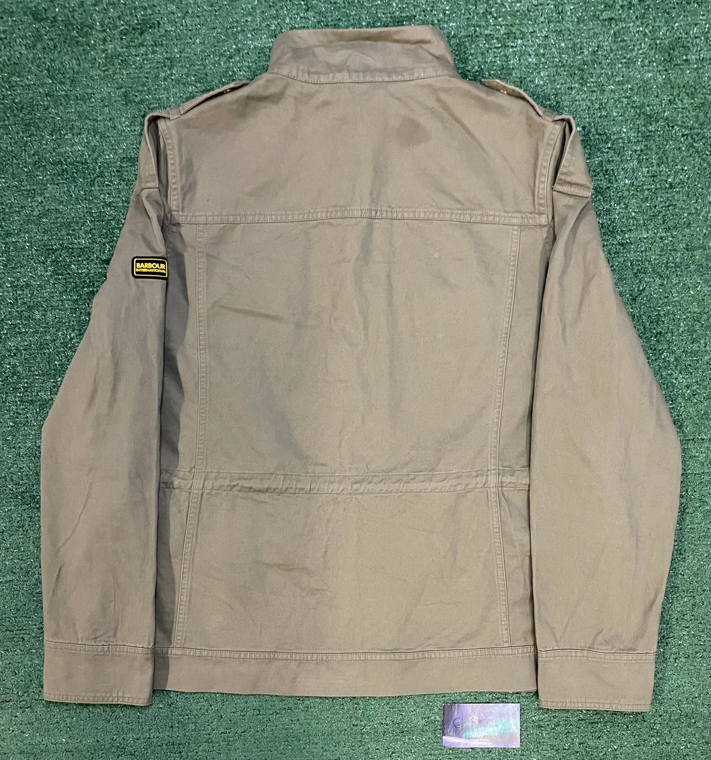 Barbour International olive jacket