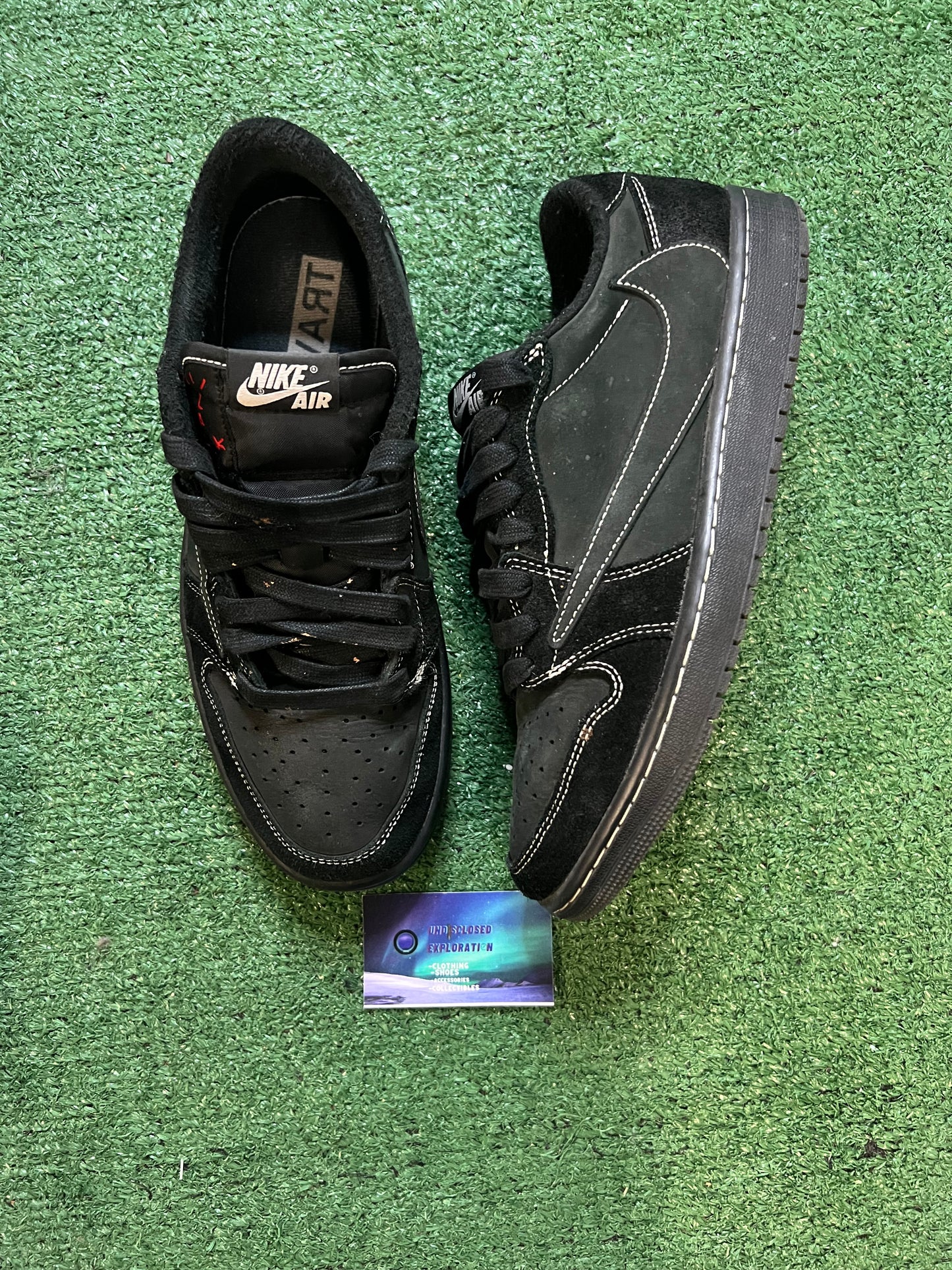 Jordan 1 low Travis Scott phantom size 9.5men/11women