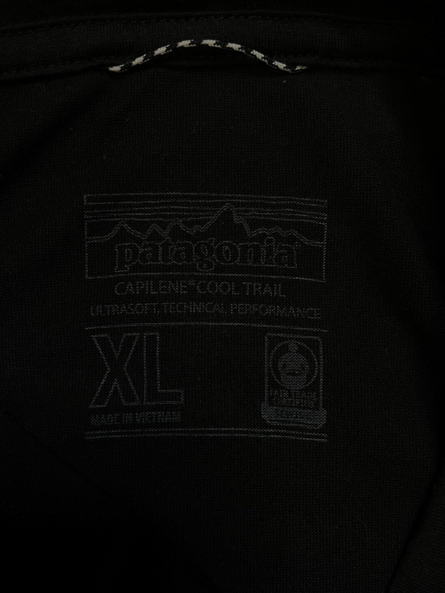 Patagonia black short sleeve tee