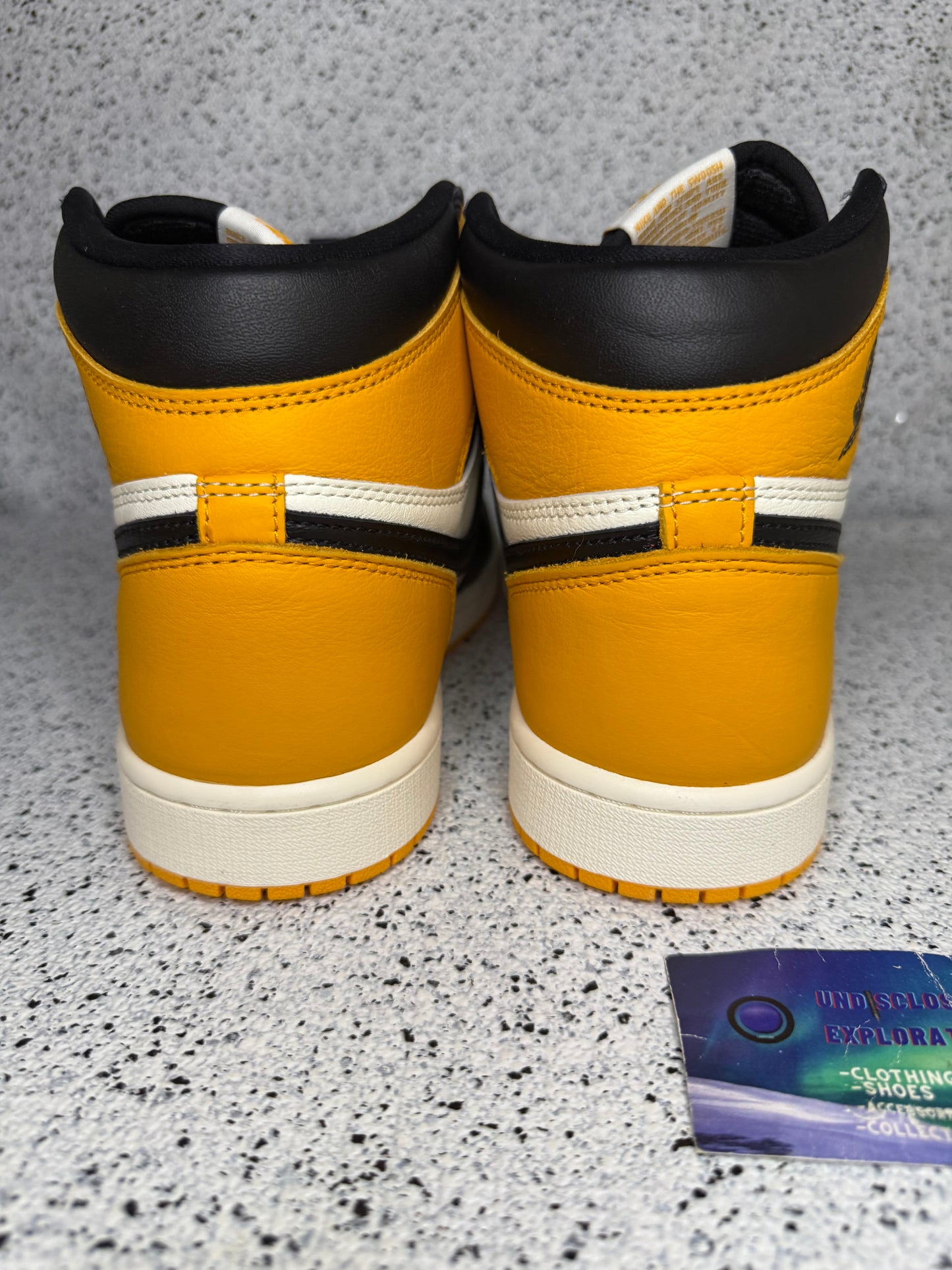 Jordan 1 Yellow Toe Taxi