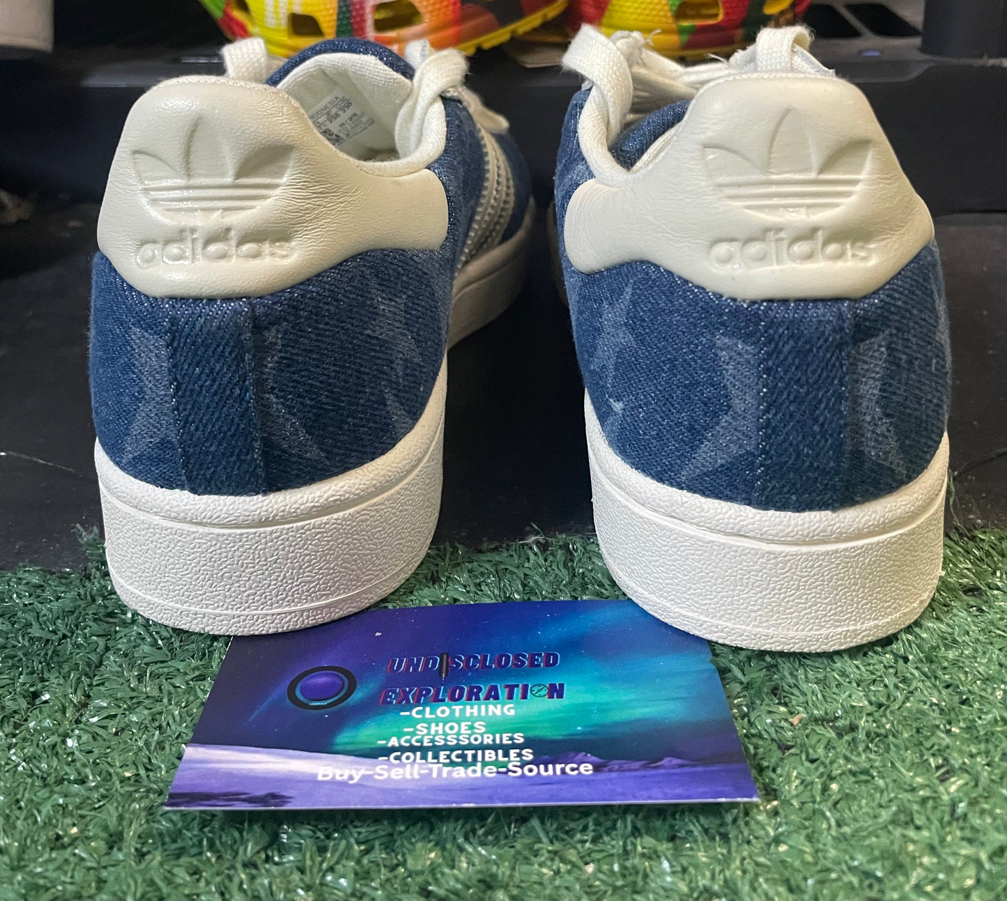 Adidas superstar II denim